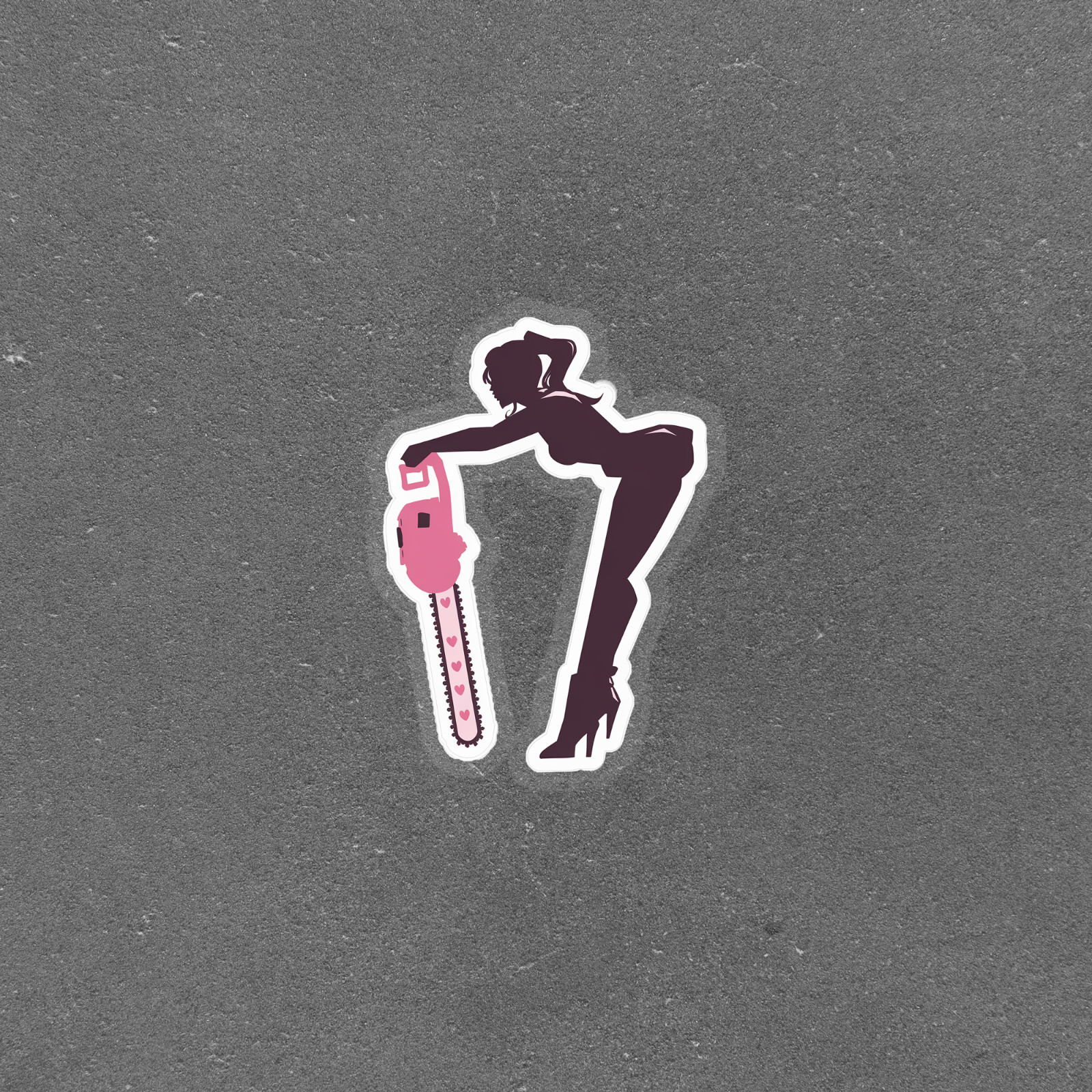 Ballet Dancer Silhouette Sticker – Graceful Dance Pose Decal #5816