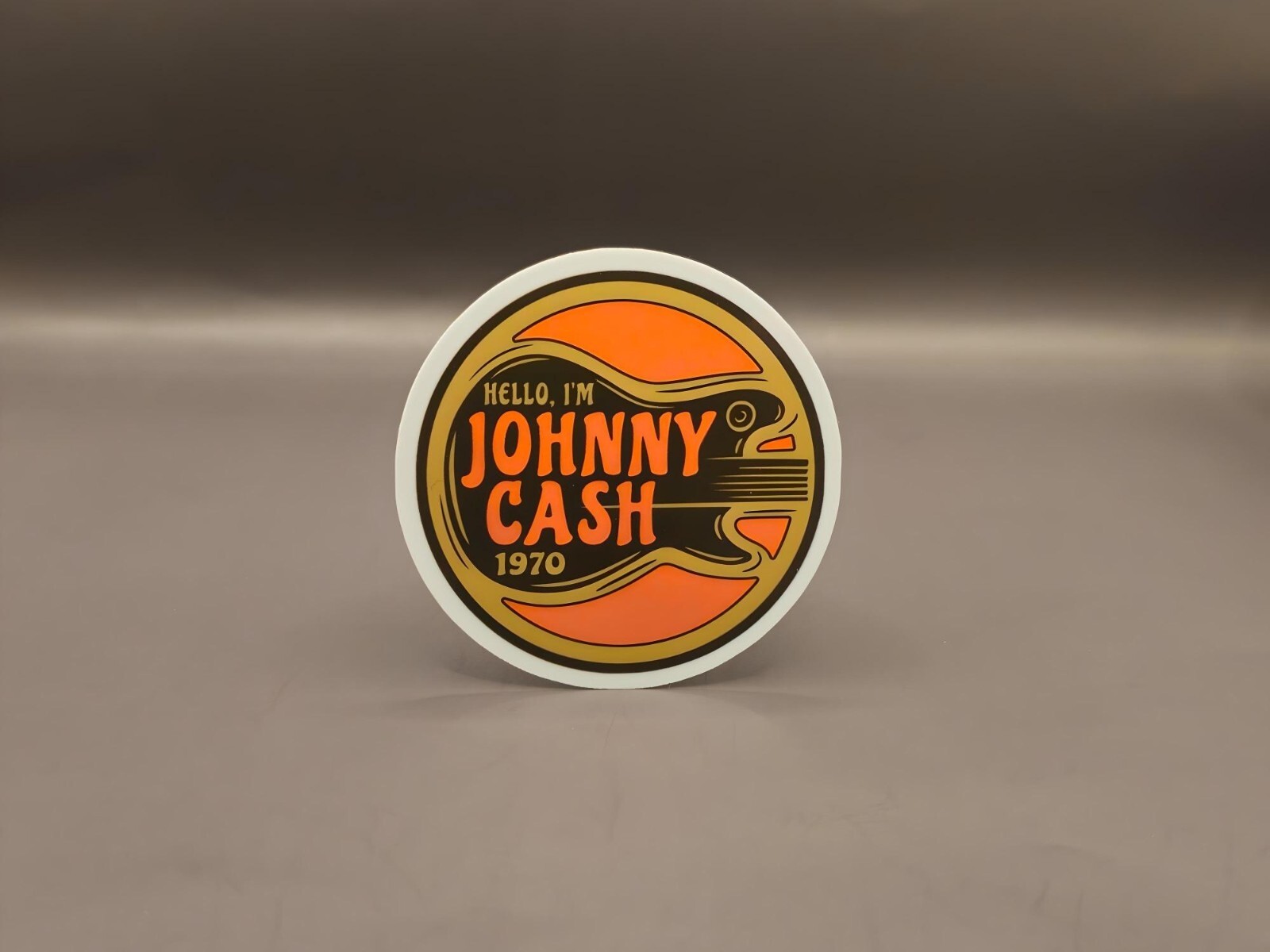 Johnny Cash Inspired Stickers Rock N Roll Country Rebel The Man In Black Decals