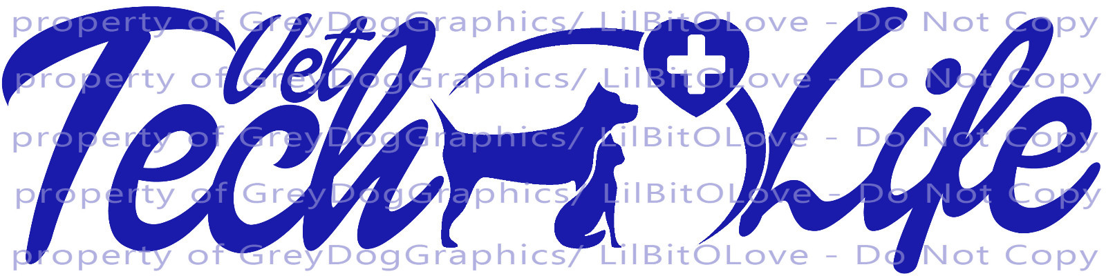 Vet Tech Life Vinyl Decal Veterinary Medicine Animals Technician Sticker Pets