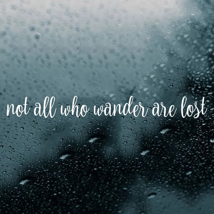 Not All Who Wander Are Lost Vinyl Decal V2 | Wanderlust Travel | Die Cut Sticker