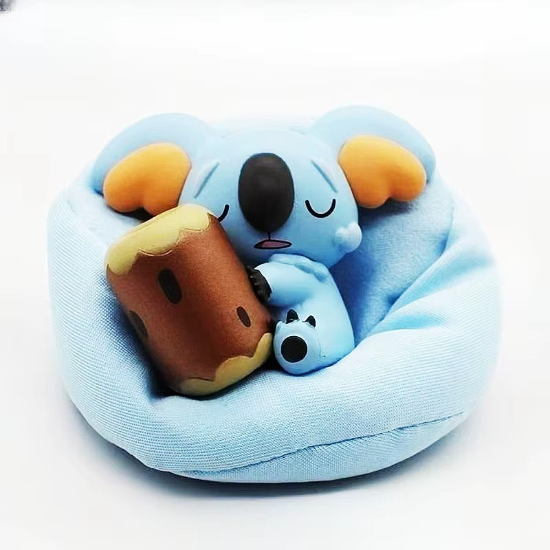 Cute Animal Character Figure Set PVC Collectible Model Toy Gift Display Decor