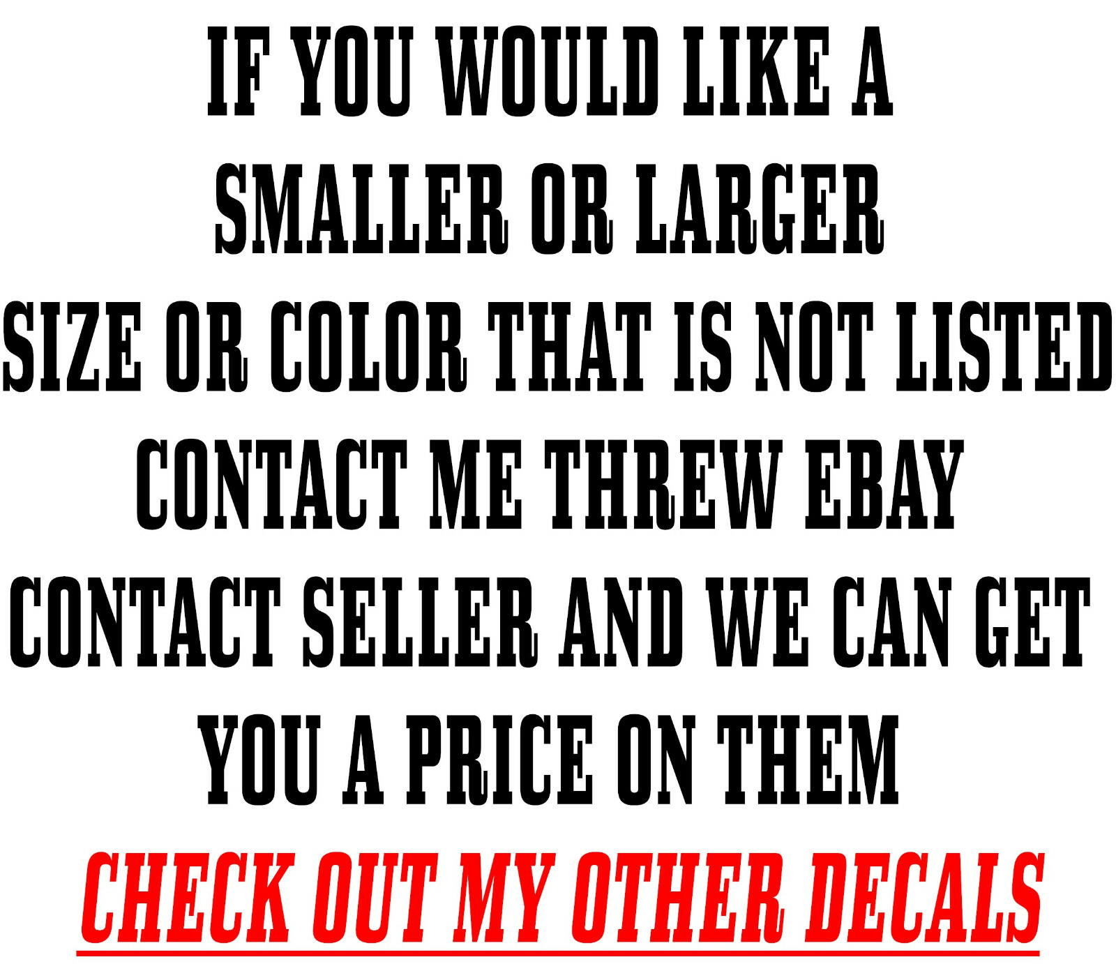 MONSTER RACING – Vinyl Die-Cut Decals Buy 1 Get 1 Free