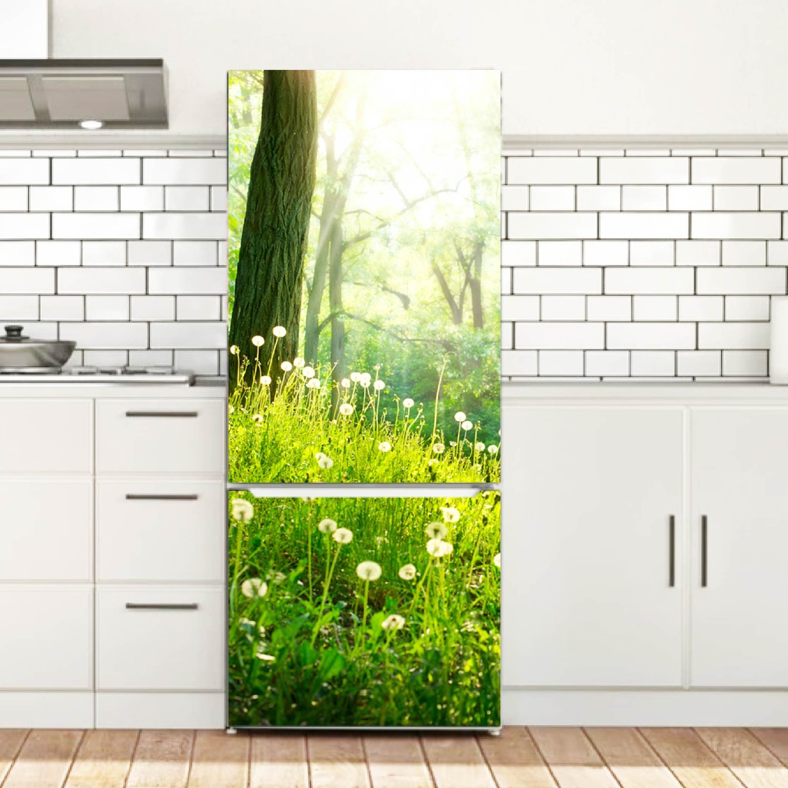 Elegant Refrigerator Cover for Contemporary Homes