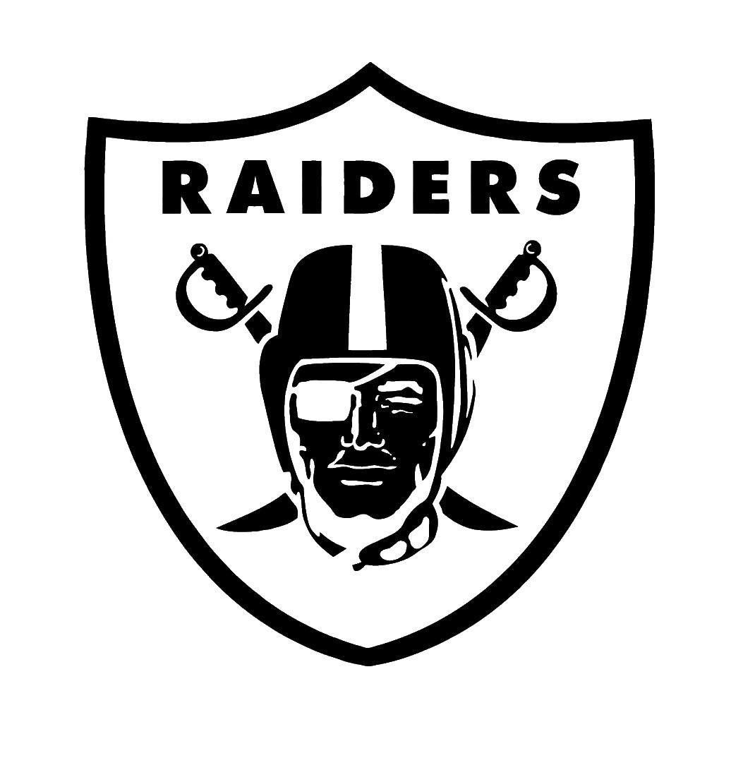 Vinyl Decal Truck Car Sticker Laptop – Football NFL Oakland Raiders