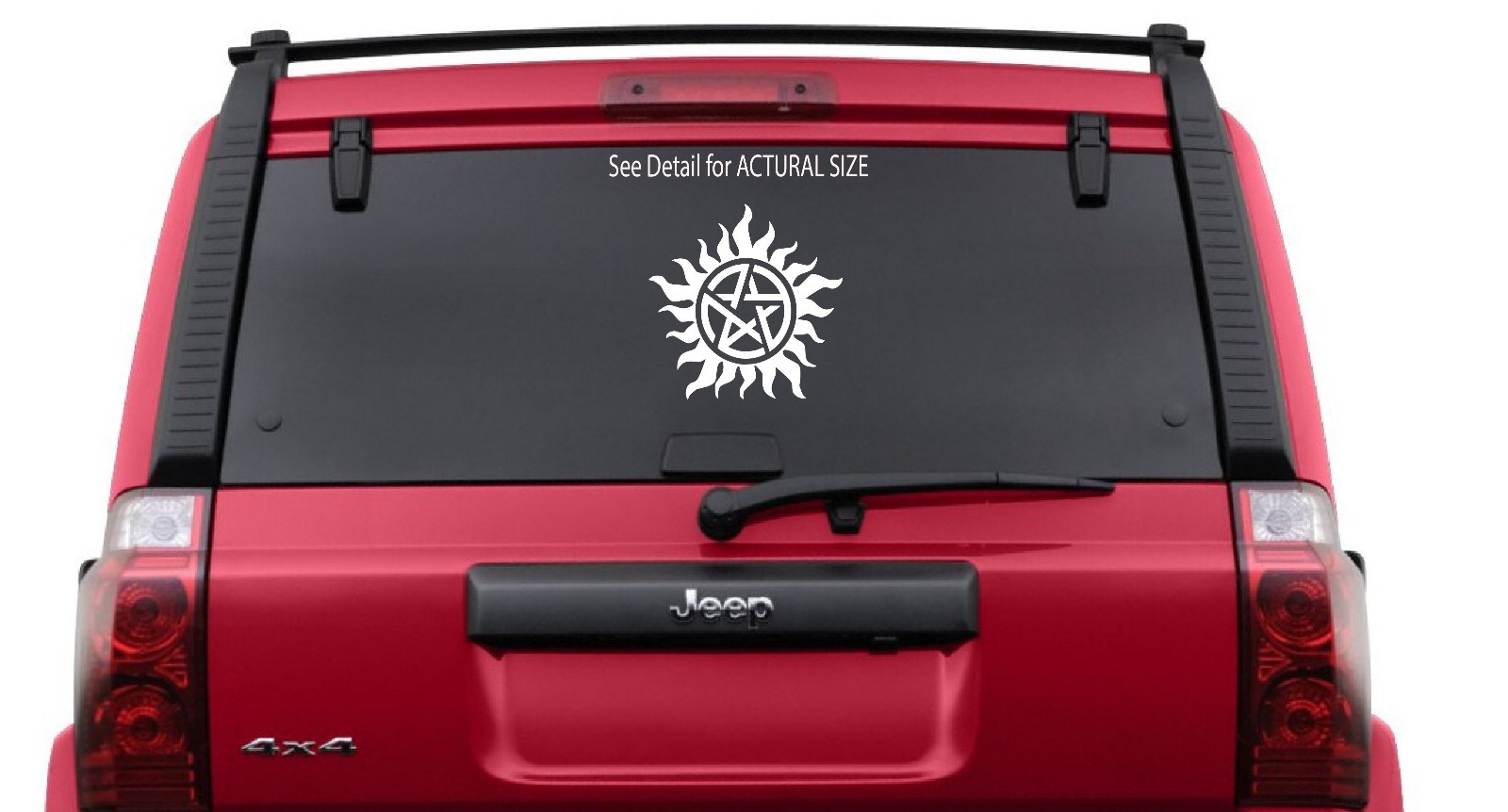 Supernatural Anti-Possession Vinyl Sticker, Decal, Music Car Band Laptop iPhone