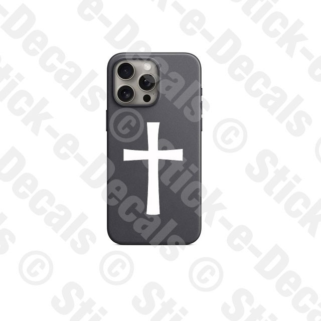 Cross Jesus Christ Christian Religious God Church Vinyl Die Cut Decal Sticker
