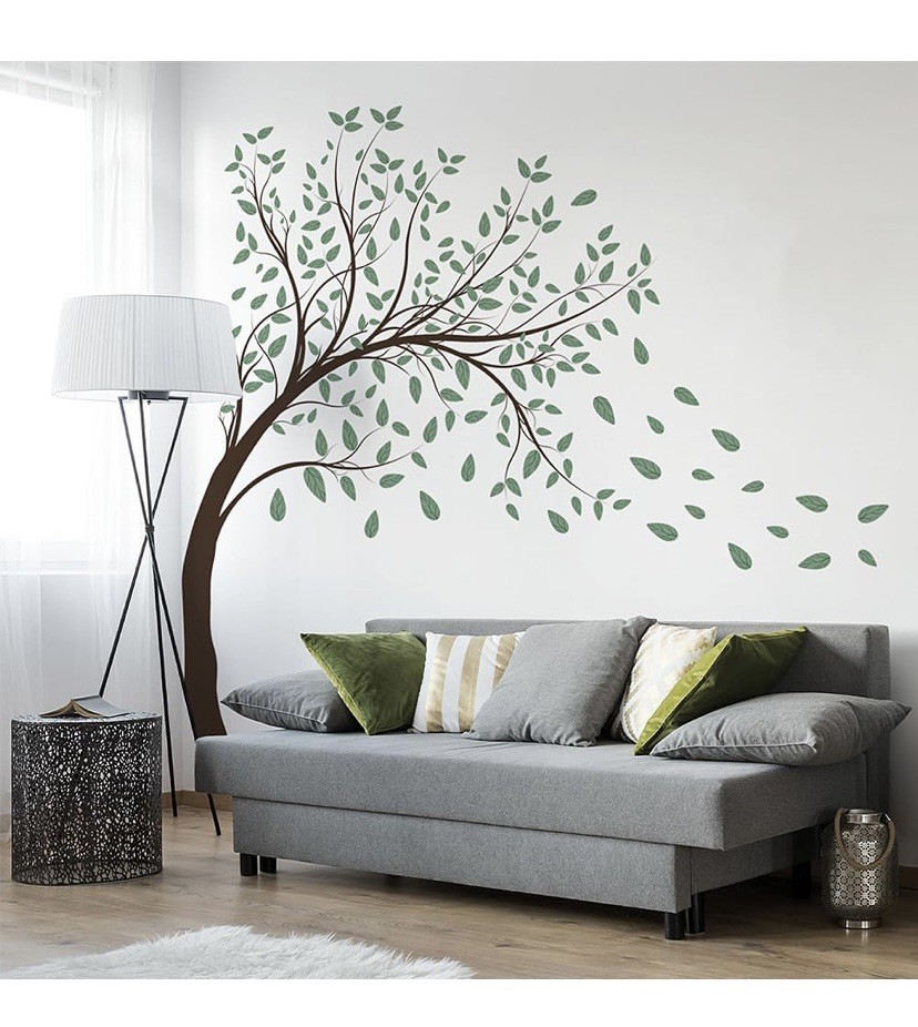 4 Sheets (total) Tree Wall Decal-BRAND NEW-SEALED PACKAGE-FREE SHIPPING