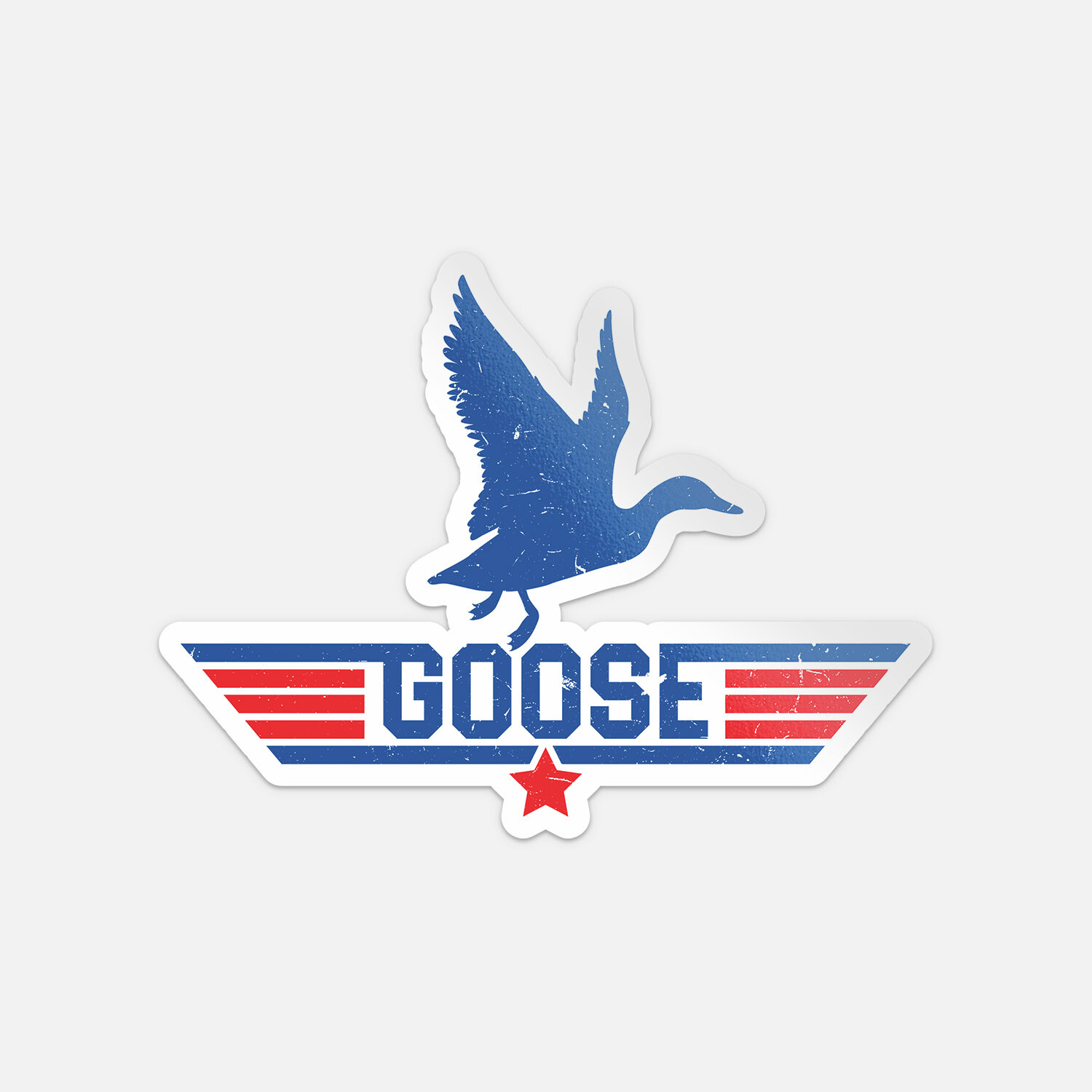 Top Goose Car Bumper Vinyl Sticker Decal