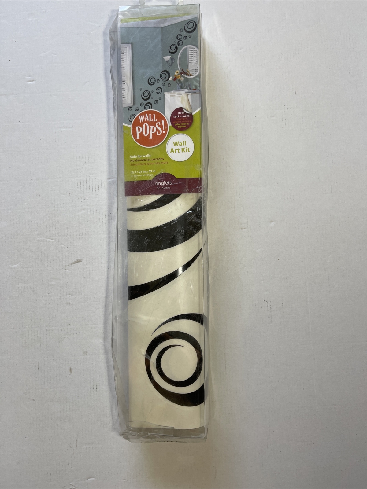 Wall Pops Art Pattern #WPK906- Ringlets- Peel & Stick – 26 Pieces