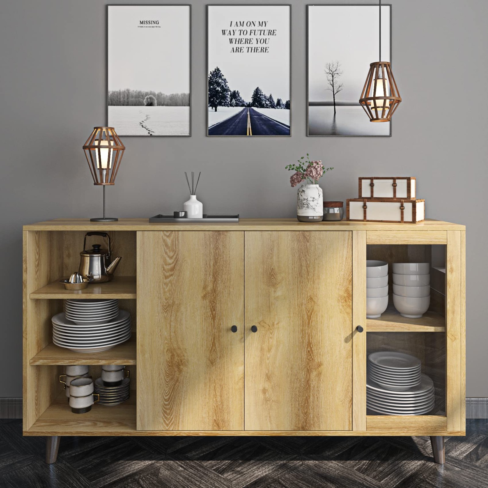 Oak Wood Paper Peel and Stick Thick Wood Paper for Countertops Desk Kitchen C…
