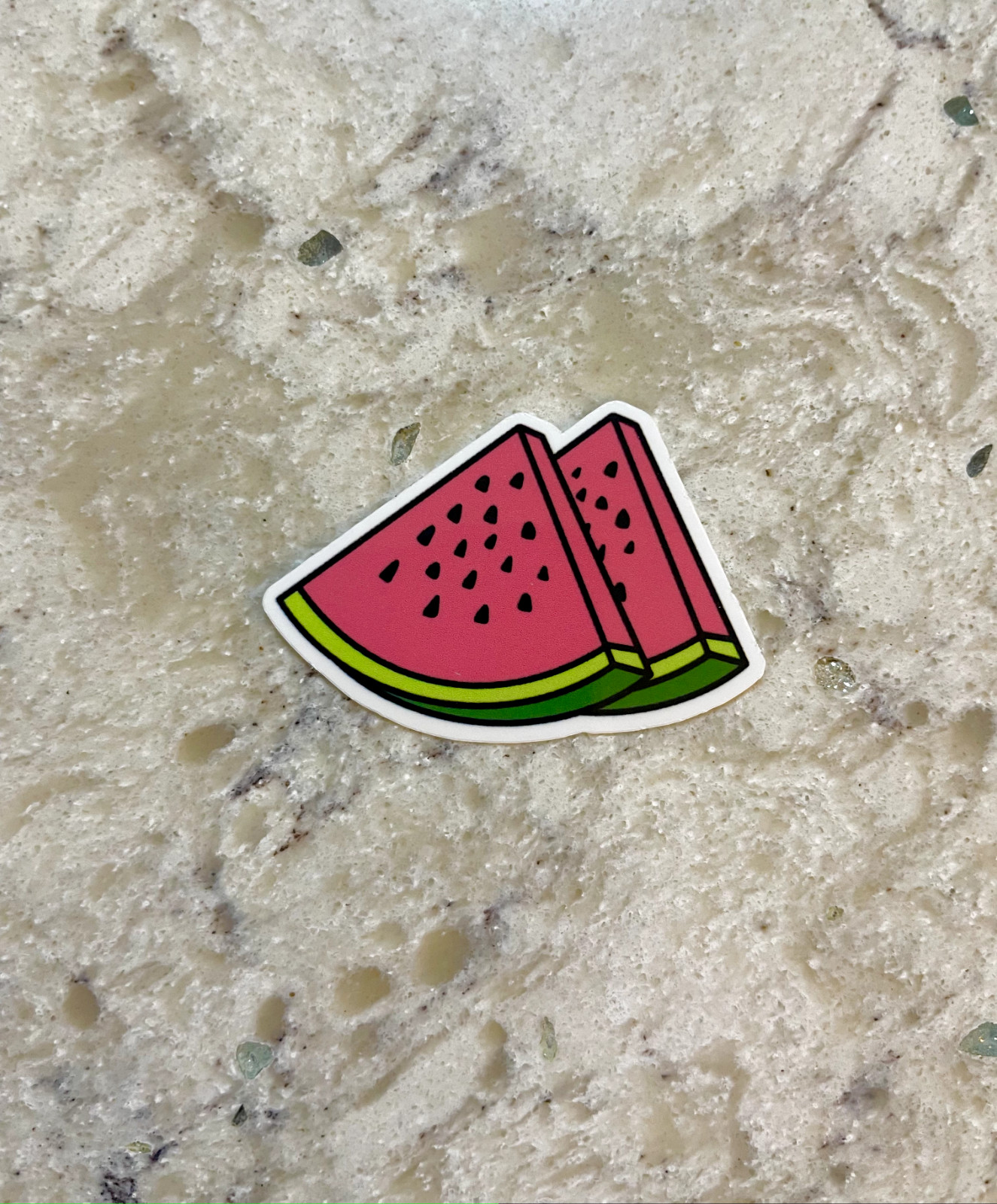 Watermelon Sticker l Gloss or Holographic Laminate l Waterproof Decal