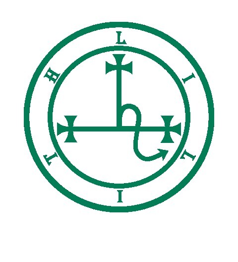 Lilith Symbol Decal, Female demon sigil, Supernatural sticker, choose your color