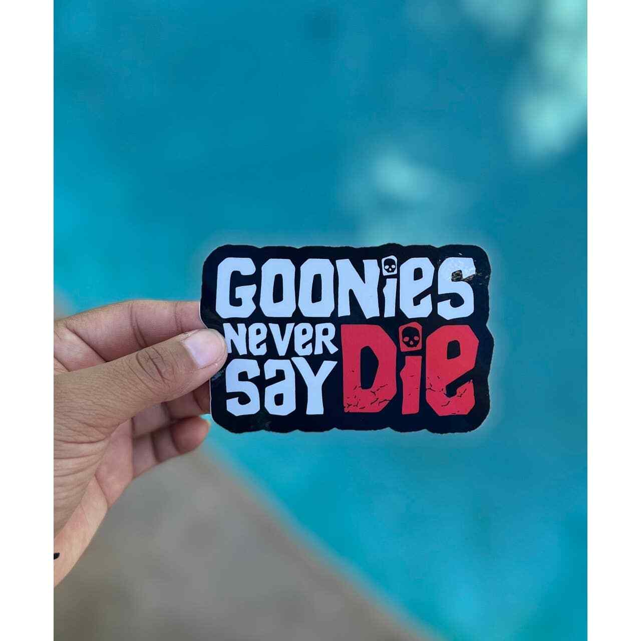 Goonies "Never say die" Vinyl Sticker Decal