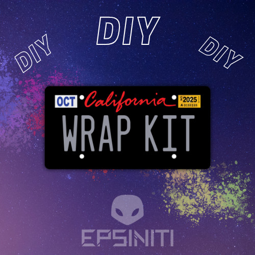 Grey California Plate Wrap DIY Kit