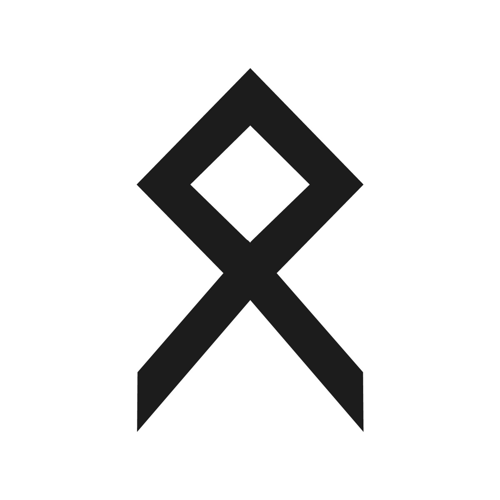 Othala Viking rune O tradition family Vinyl Decal Window Laptop Sticker