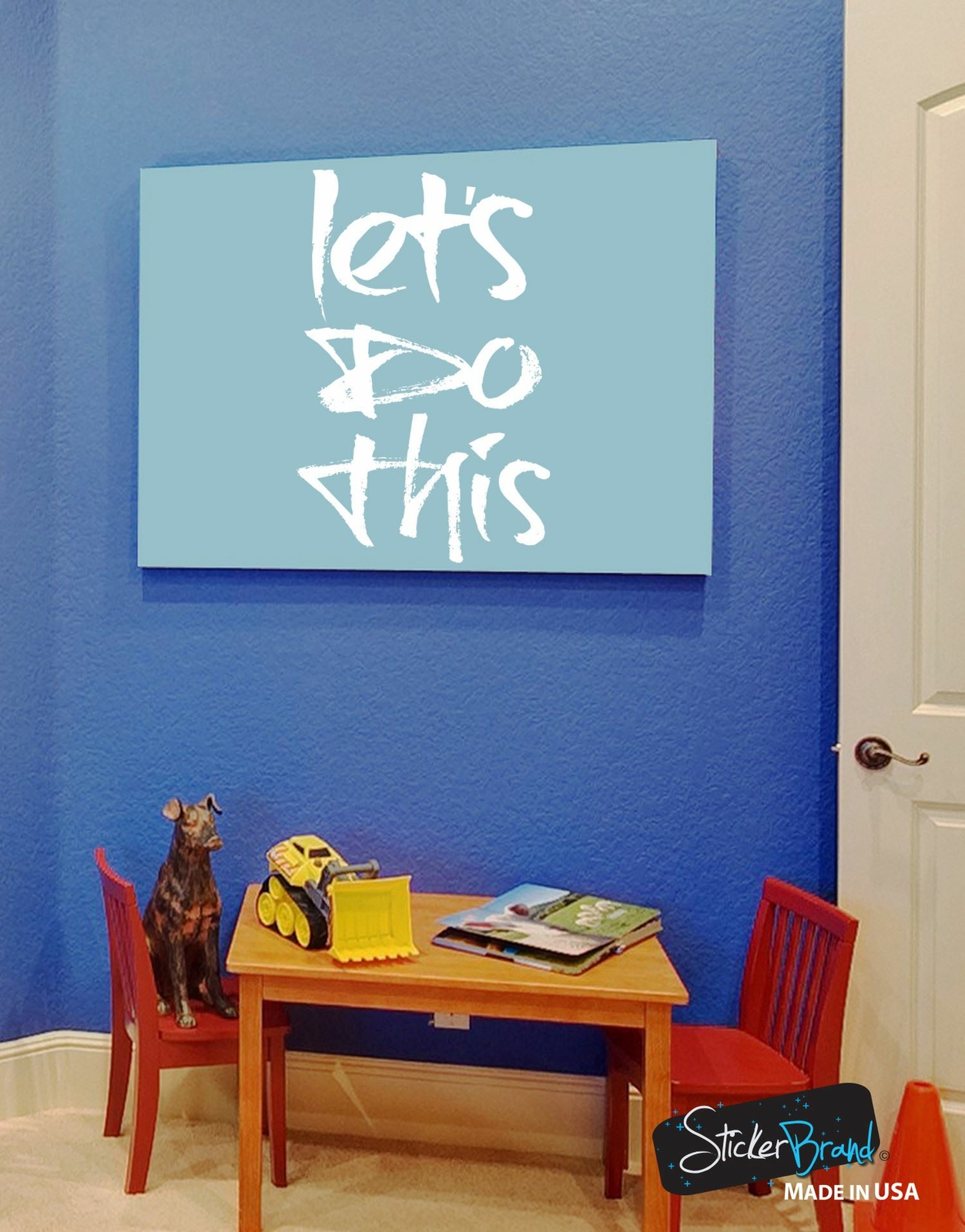 Let’s Do This Motivational Quote Vinyl Wall Decal Sticker #6060