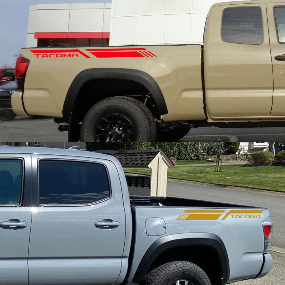 Trunk Side Stripe Decal for Toyota Tacoma TRD Sport | Vinyl Truck Graphics