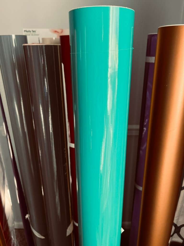 ORACAL 651 Calendered Vinyl Film roll 48 in by 7.5 yards Turquoise 054