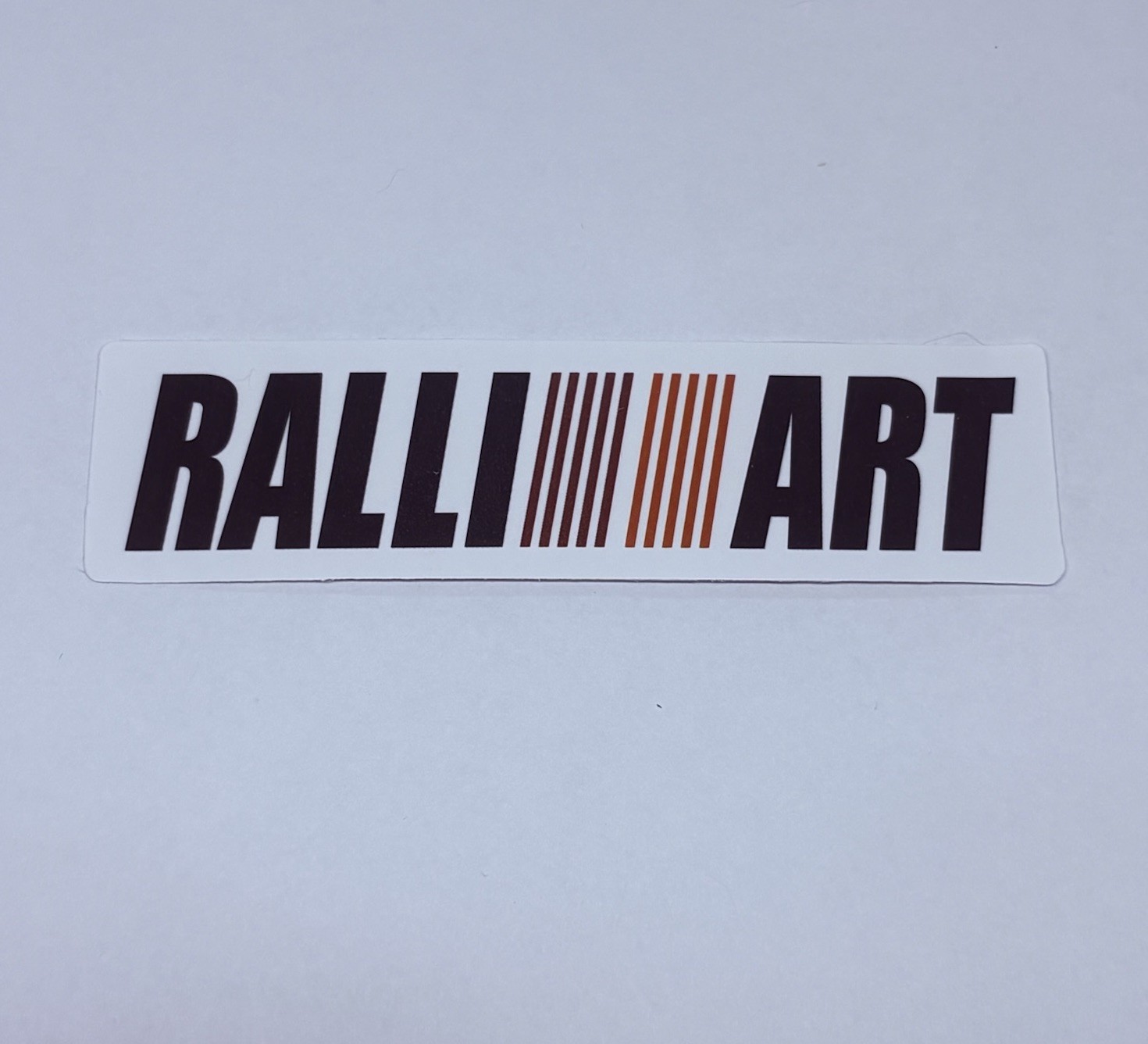 Ralliart Racing Sticker Vinyl Decal Car Window Wall Bumper Matte Finish 3.5” P4
