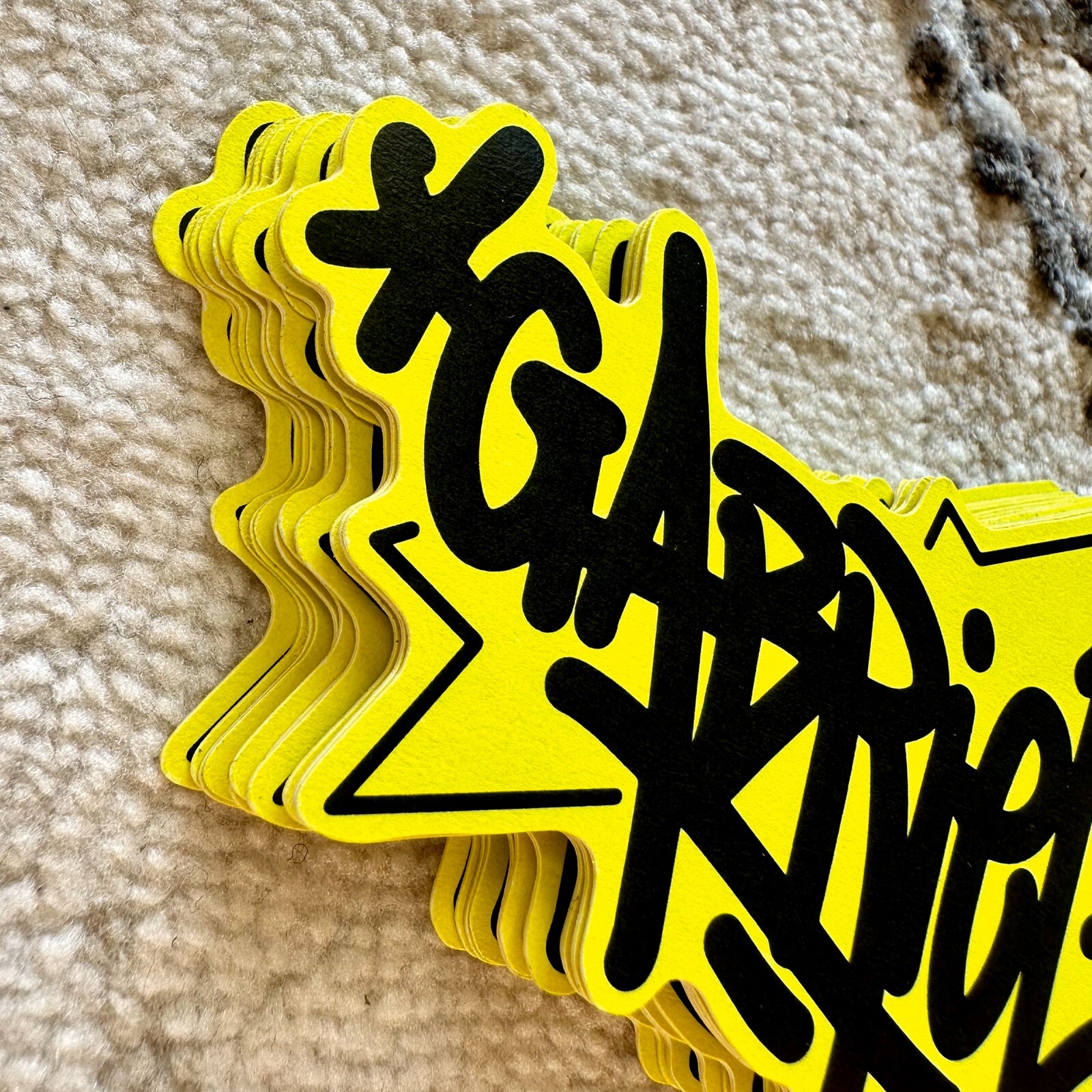 Neon Name Sticker Pack : GABRIEL | for school or Office | graffiti | Calligraphy