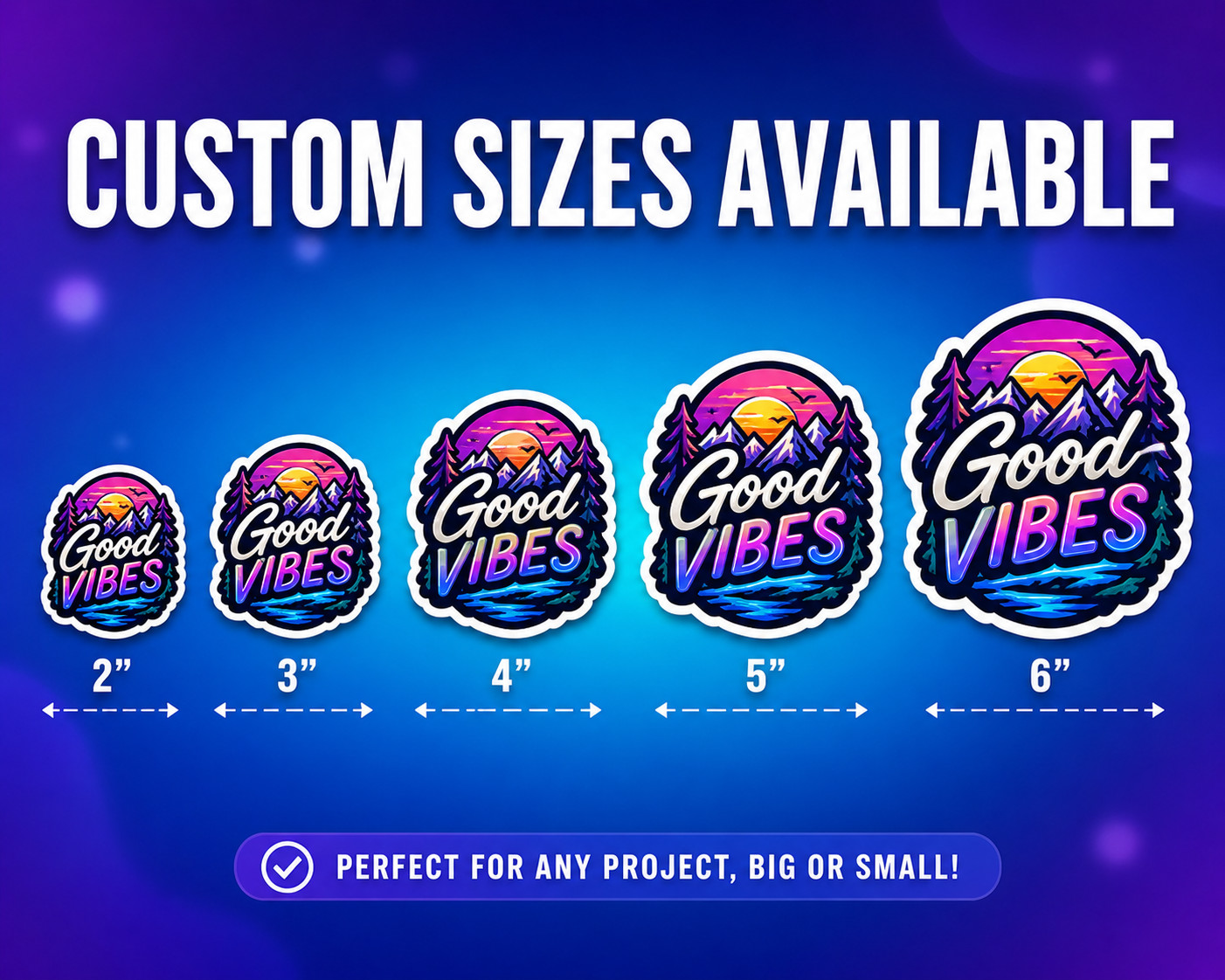 Custom Vinyl Stickers Die Cut Logo Waterproof Gloss Labels Decals Full Color