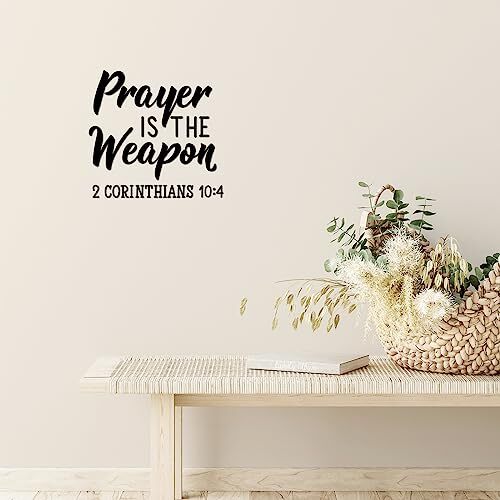 12 Pcs Bible Verse Wall Decals Religious Scripture Wall Art Pretty Style
