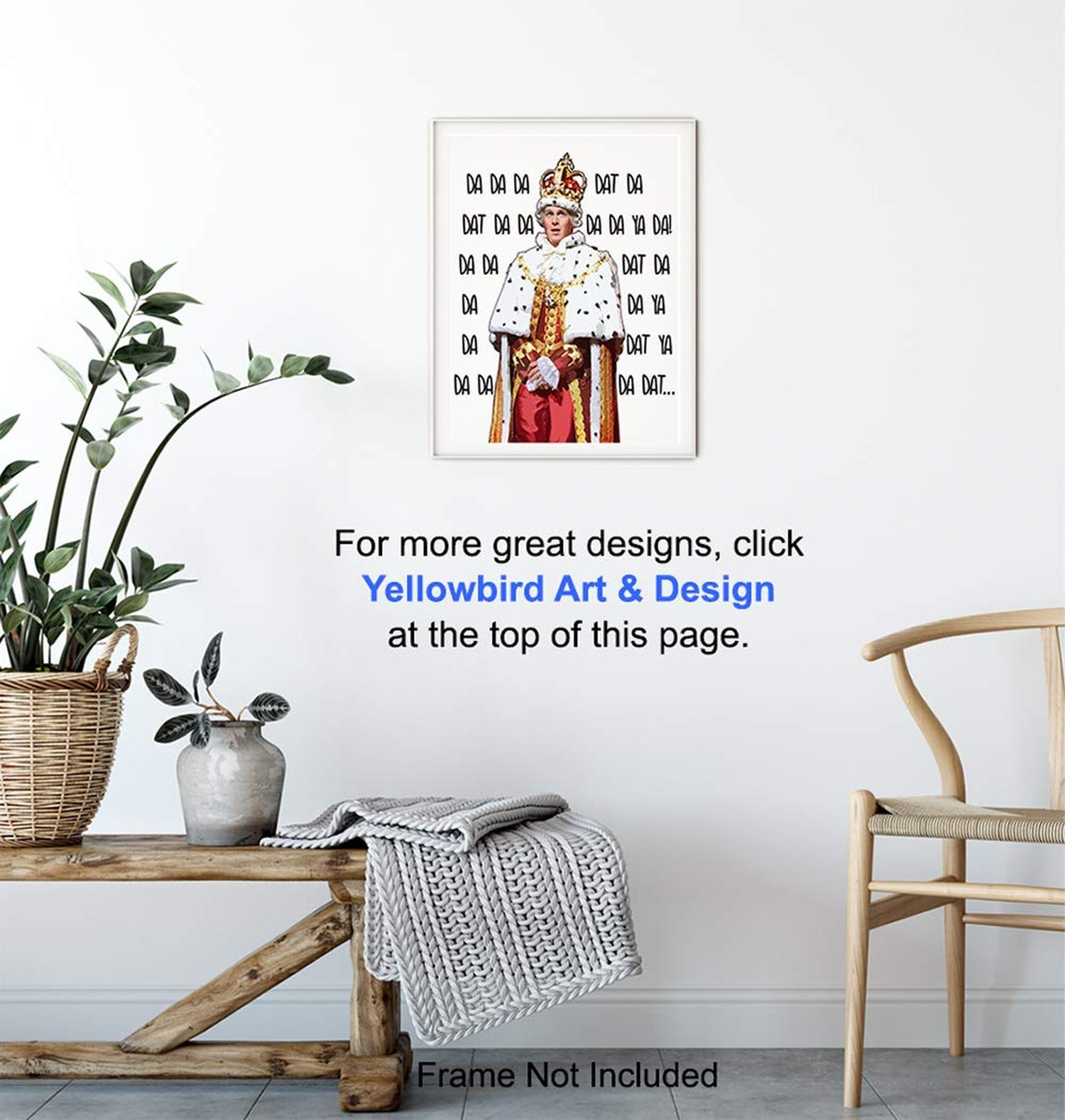 Merch Wall Art – King George Poster Print Home Decor – Musical Merchandise – …