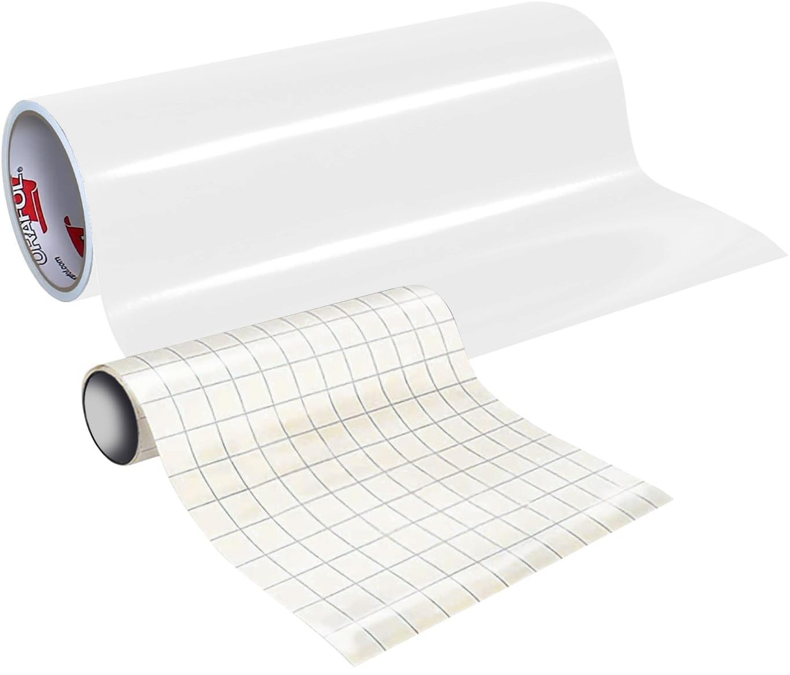 ORACAL 651 Permanent Glossy Vinyl – White – 12" x 50ft w/Transfer Paper
