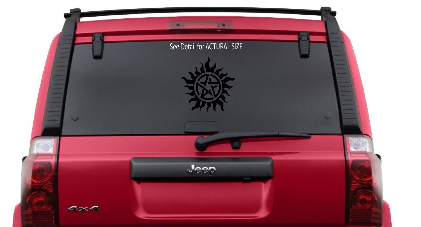 Supernatural Anti-Possession Vinyl Sticker, Decal, Music Car Band Laptop iPhone