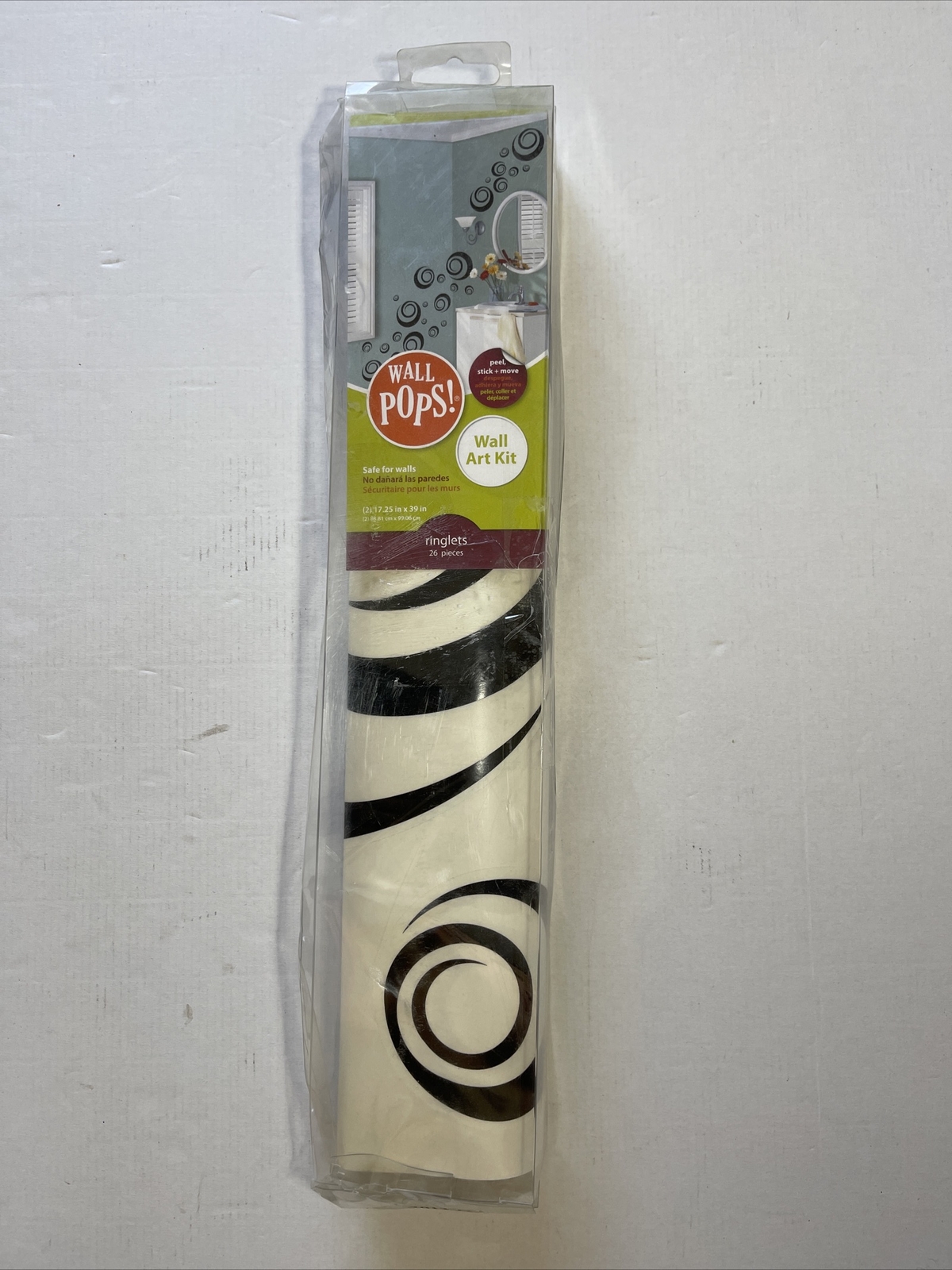 Wall Pops Art Pattern #WPK906- Ringlets- Peel & Stick – 26 Pieces