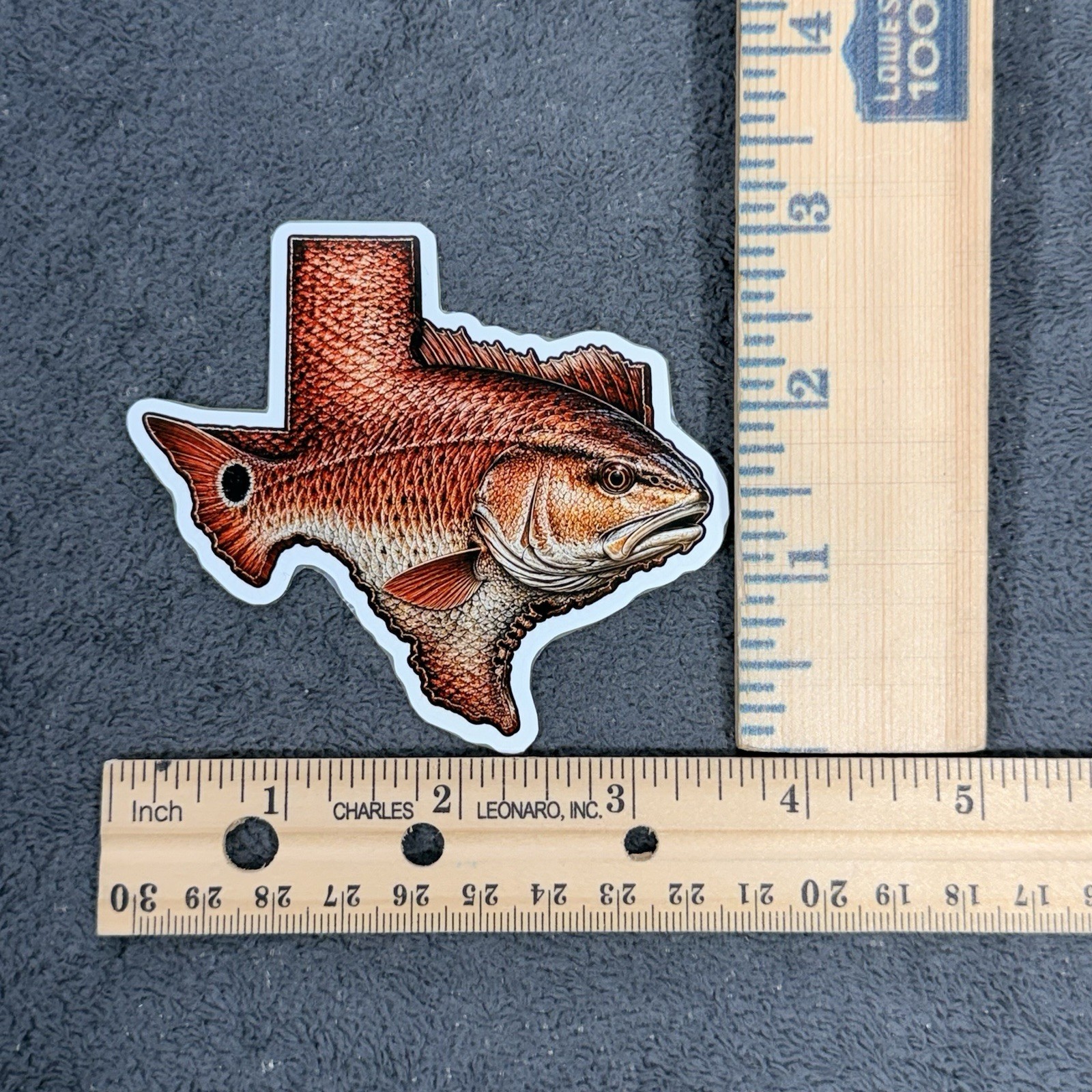 TEXAS Red Drum Redfish Tailing Fishing Vinyl Decal Car Truck Cooler Tumbler