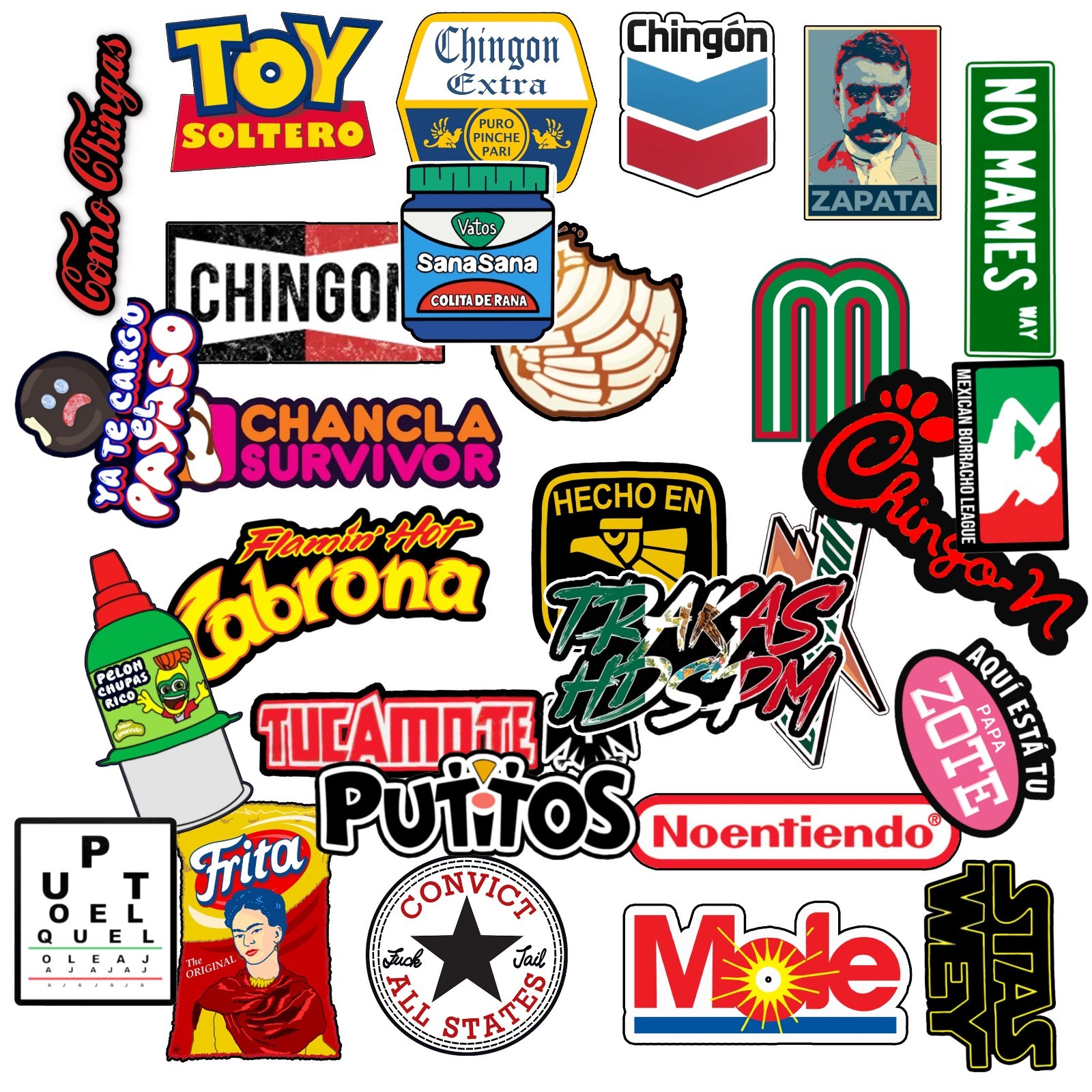 21+ mexican funny Vinyl Sticker Decal-blue collar sarcastic