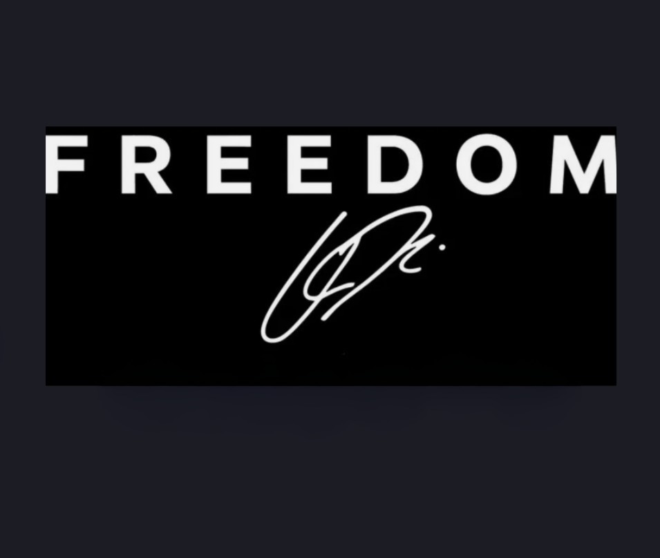 FREEDOM CHARLIE KIRK Vinyl Die Cut Car Decal Sticker – FREE SHIP!!