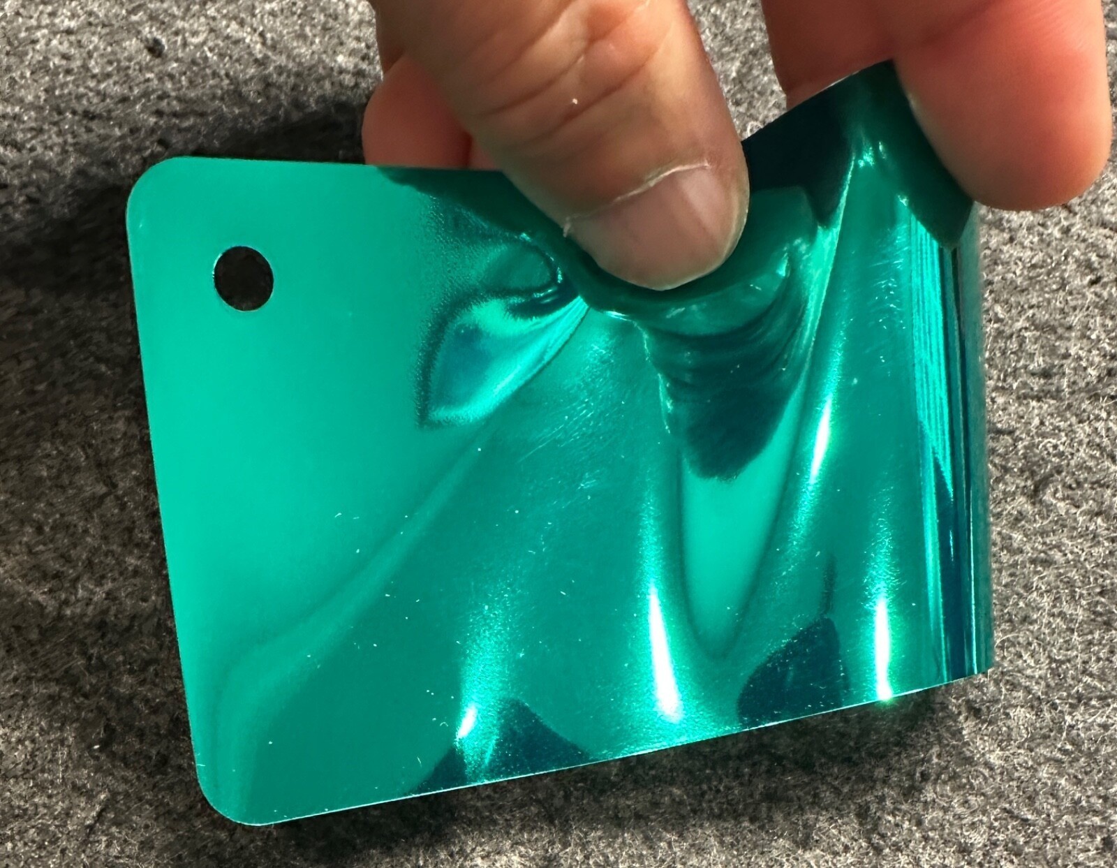 Tesla Cybertruck DIY Full Vinyl Wrap Color Change Gloss Mirror Chrome Lake Blue