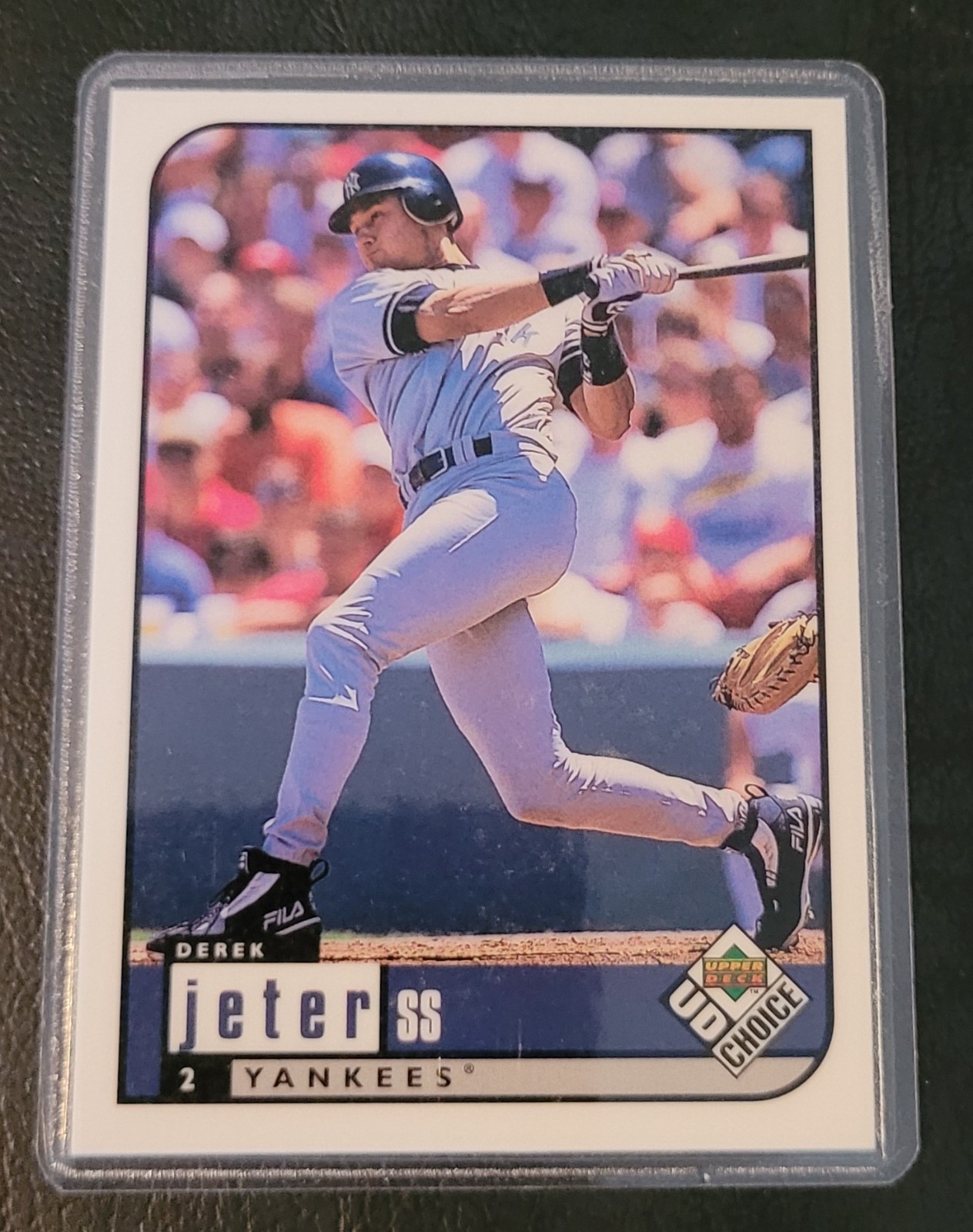 Derek Jeter HOF Baseball Card HOF Fridge/Locker/Cabinet Laminated Magnet Yankees