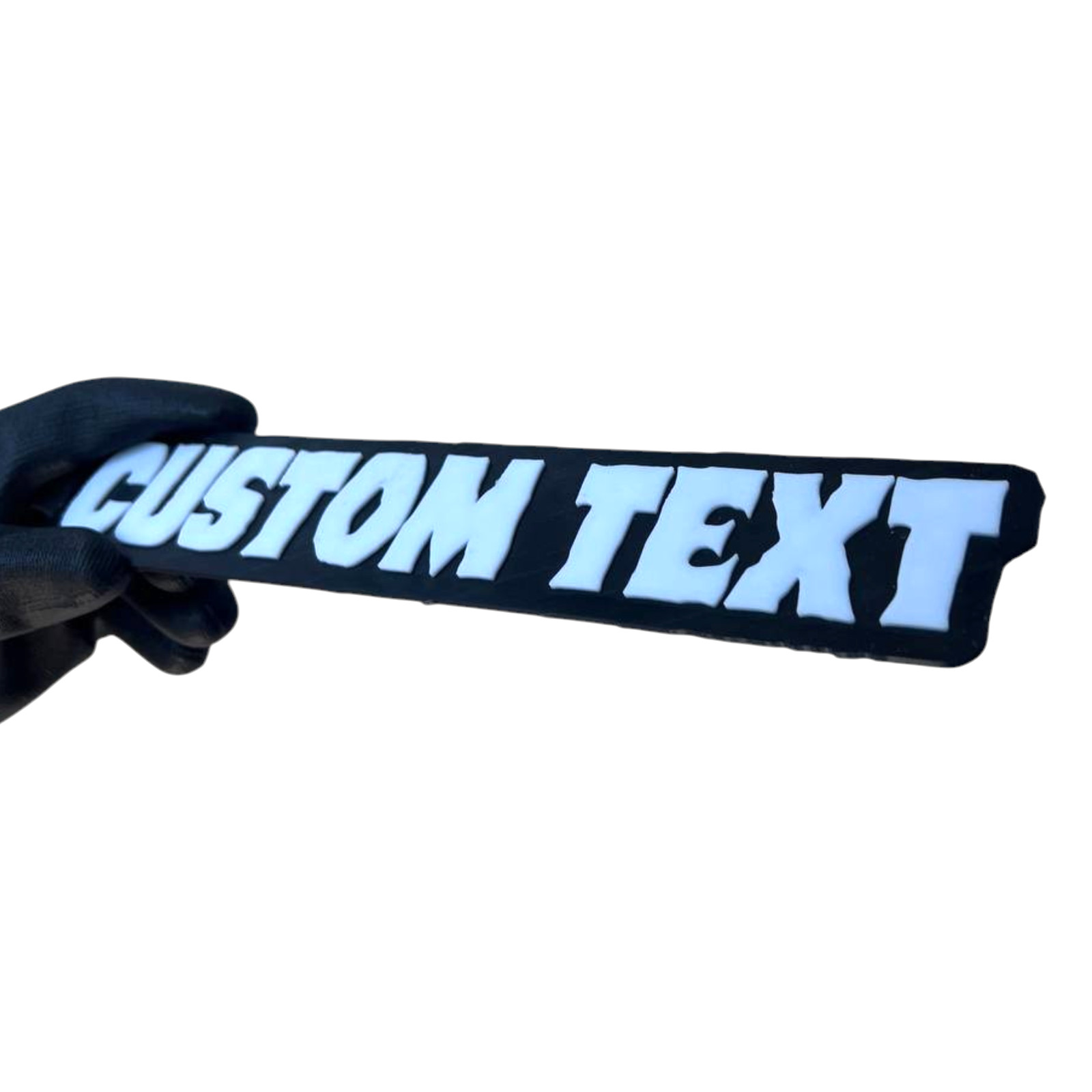 1X Custom Text Car Badge Fender Emblem 3D Printed Name Logo Gift Tailgate Decal