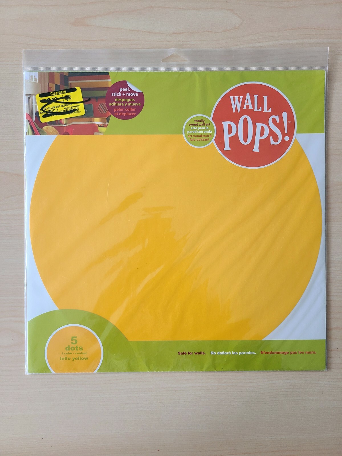 5 Color Sets Wall Pops Sizzlin Dot Circles Stickers Decals safe for any wall