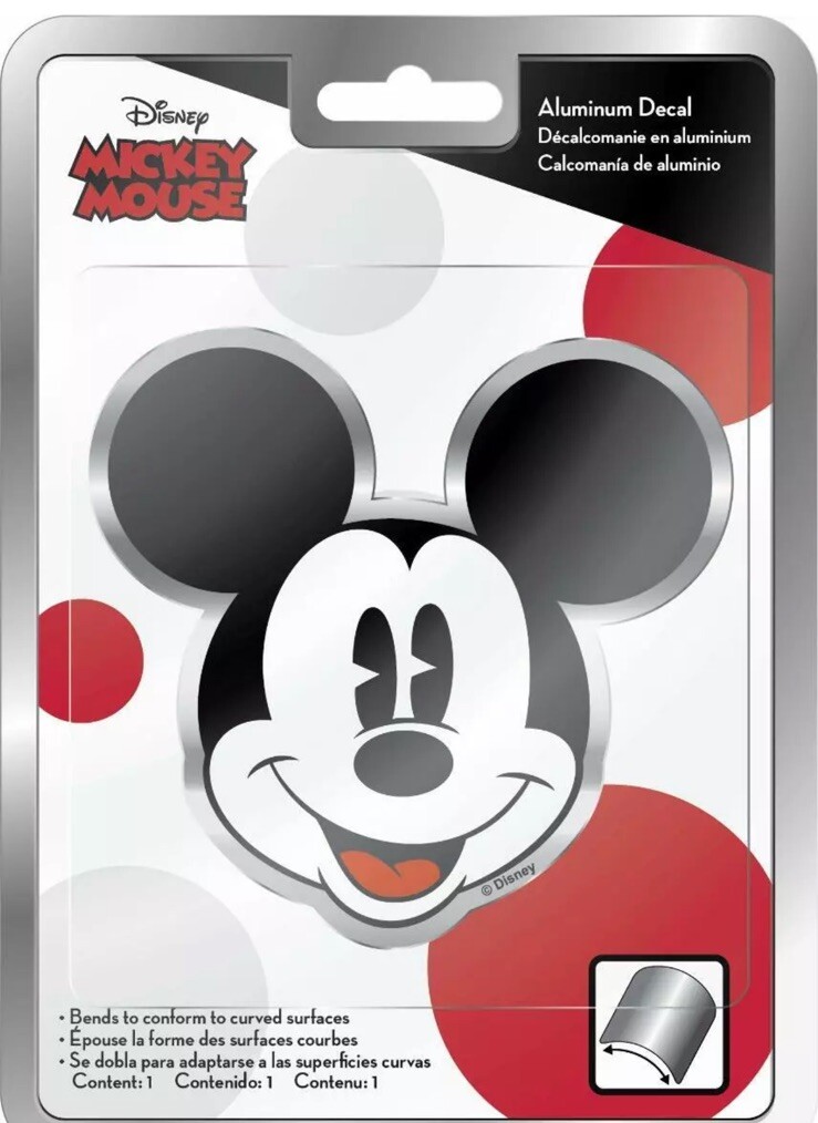 Chroma Graphics Mickey Mouse Aluminum Decal