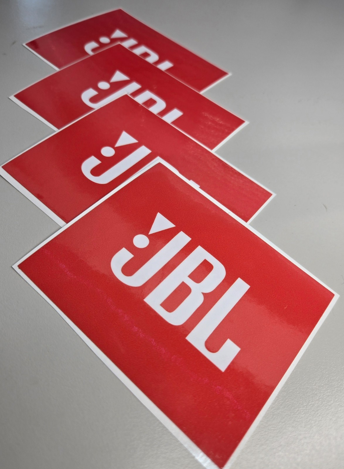 LAMINATED JBL MUSIC STICKER