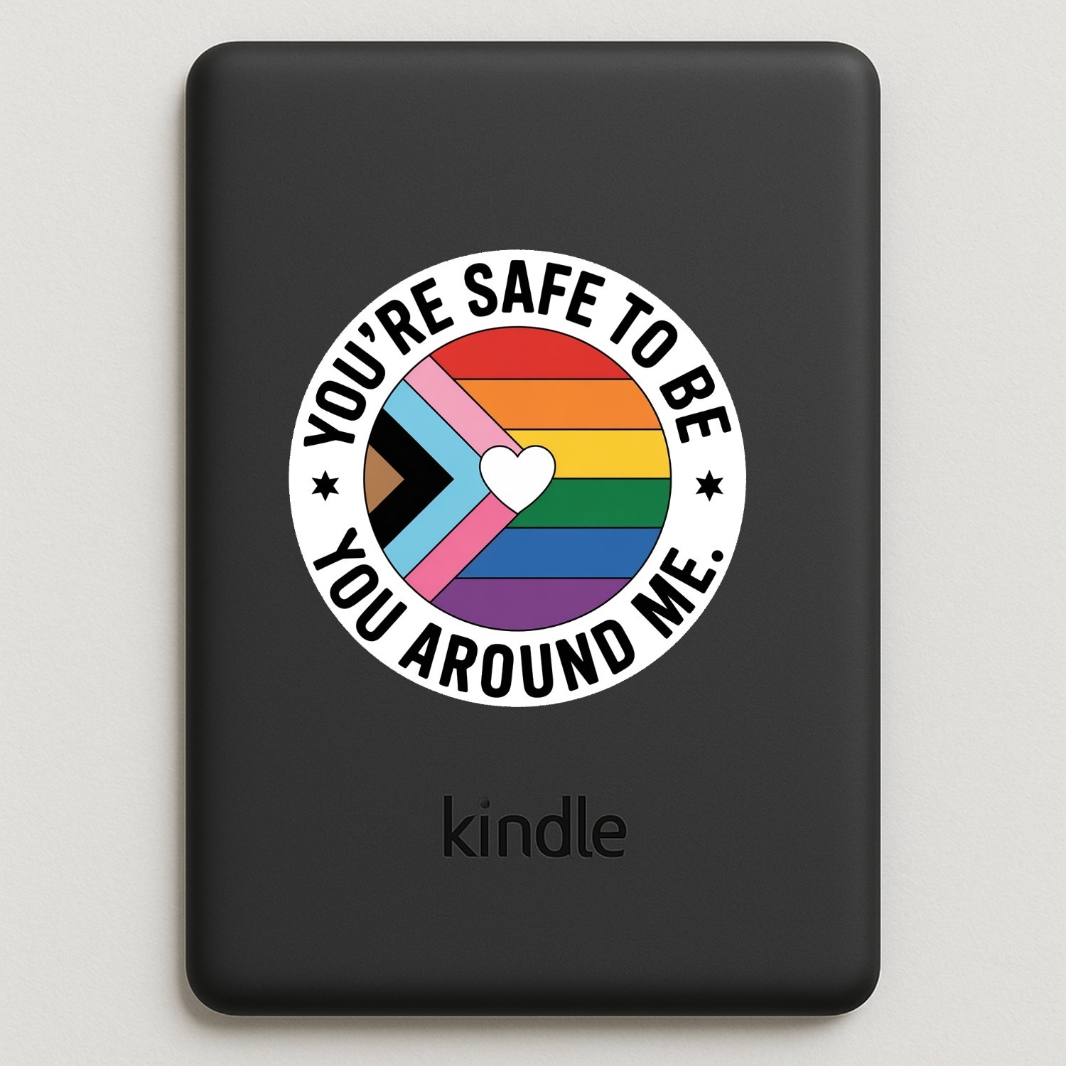4PCS of LGBTQ+ Pride Flag Vinyl Stickers: Waterproof Decals for Laptop, Car