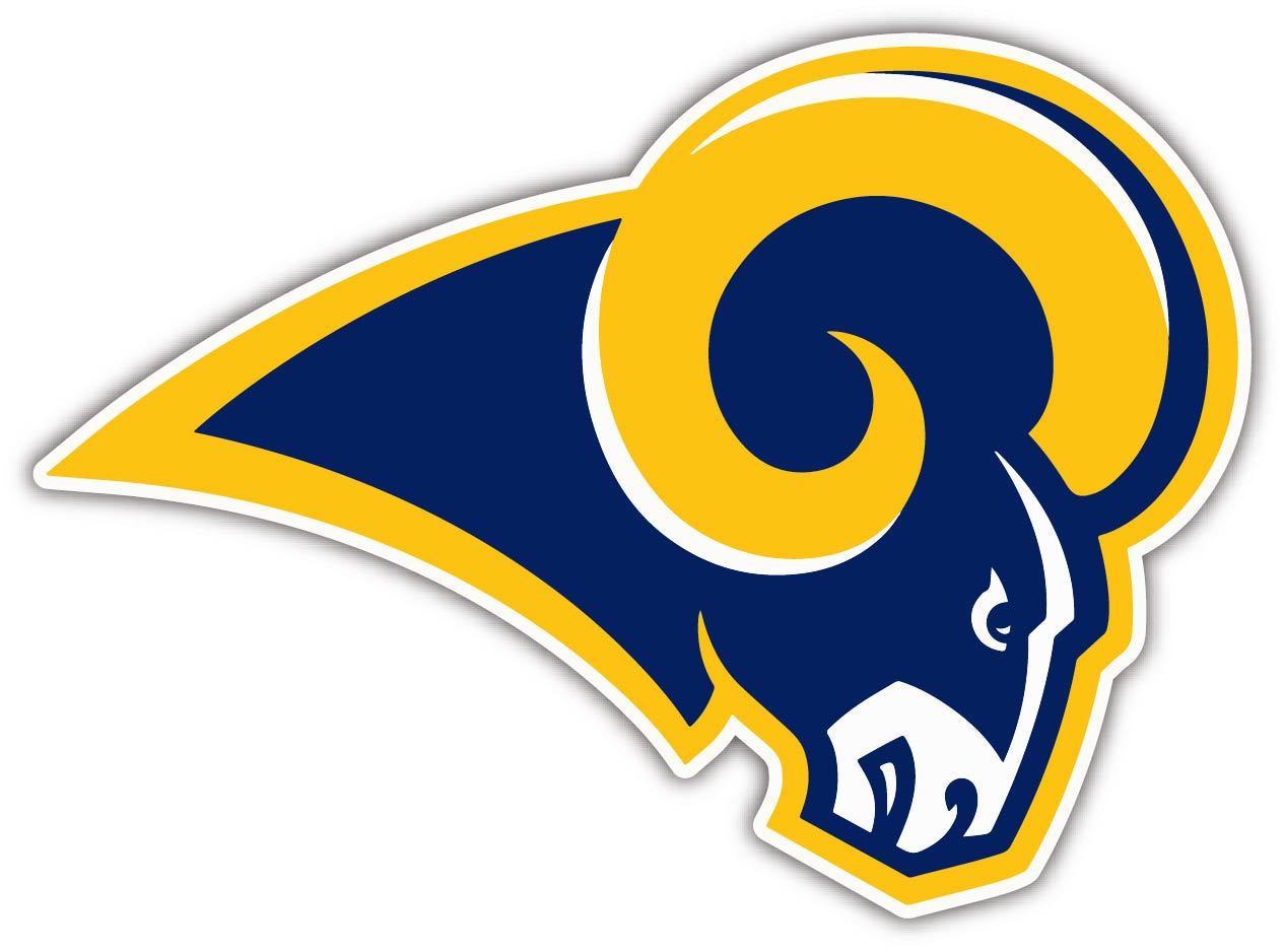 Los Angeles Rams Sticker laptop wall car phone cornhole