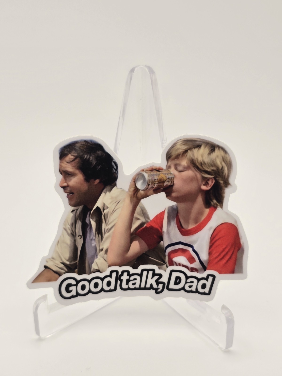 National Lampoons Vacation Sticker Clark Griswold Rusty 3in X 2.32 Chevy Chase
