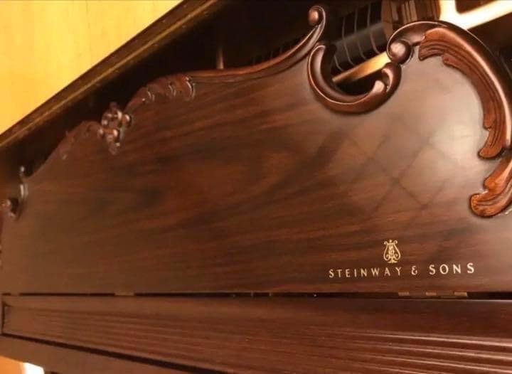 Steinway Piano Painting Decal Sticker 2 Types, Total Of 5 Pieces for etc iPhone