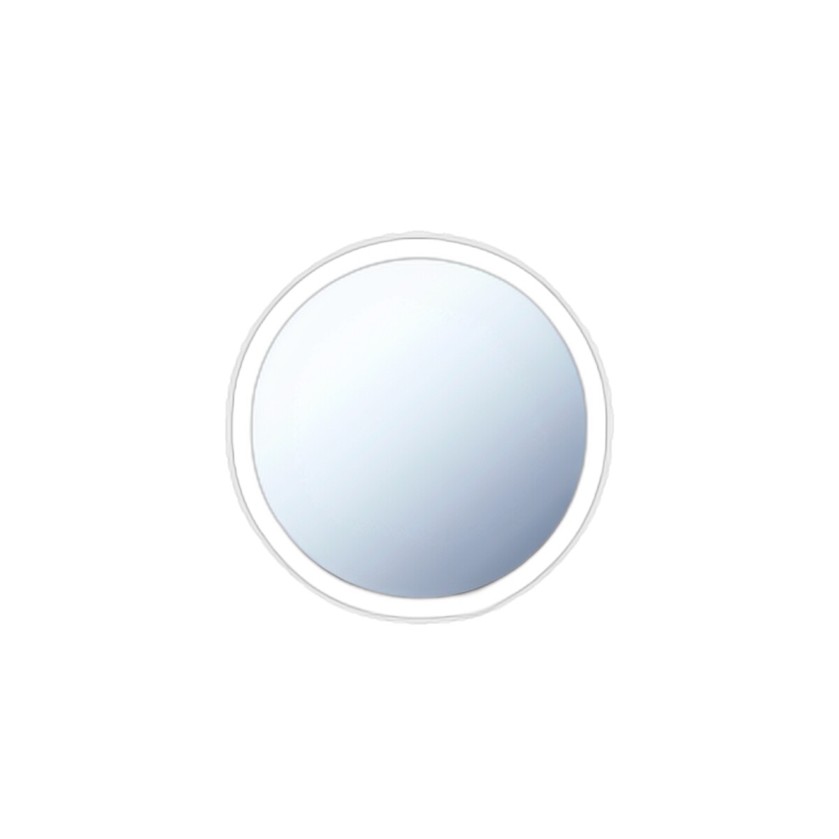 Sticker Minimalist White Circle Plain Blank Design 2×2" 3×3" 4×4" 6×6" Empty