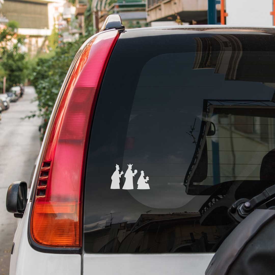 Three Wise Men |Christian | Jesus |Vinyl Sticker |Decal for Window|Laptop|Car