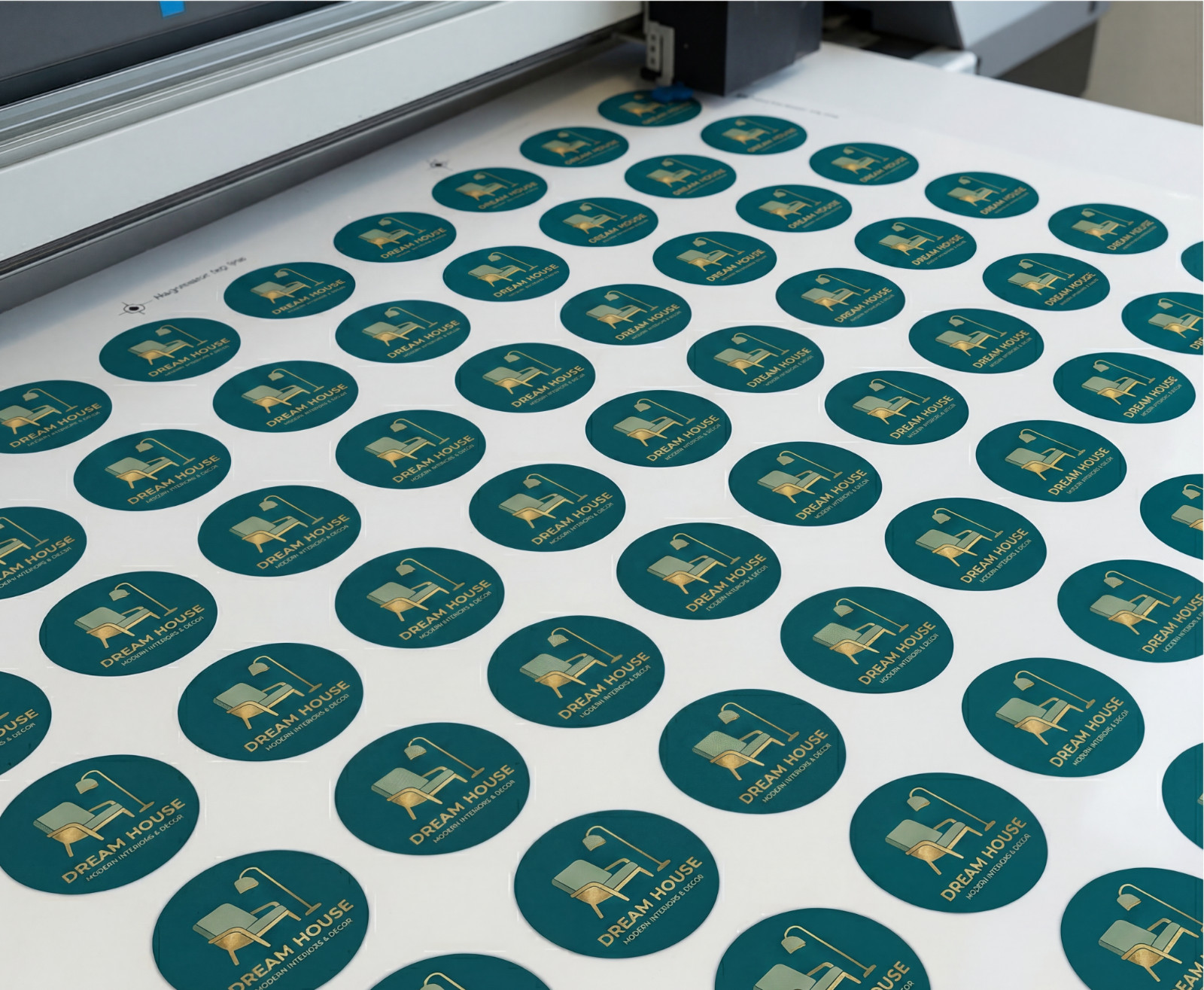 Custom Vinyl Stickers Your Logo, Waterproof Business Labels Die Cut Decals