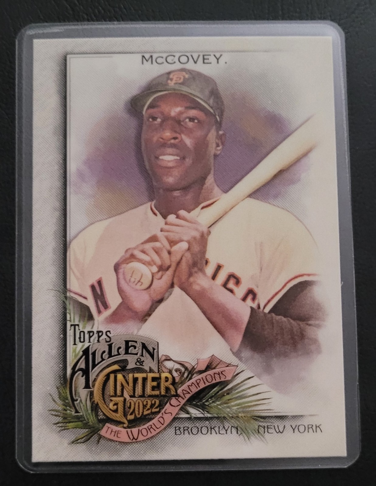 Willie McCovey HOF Fridge/Locker/Cabinet Laminated Baseball Card Magnet Giants
