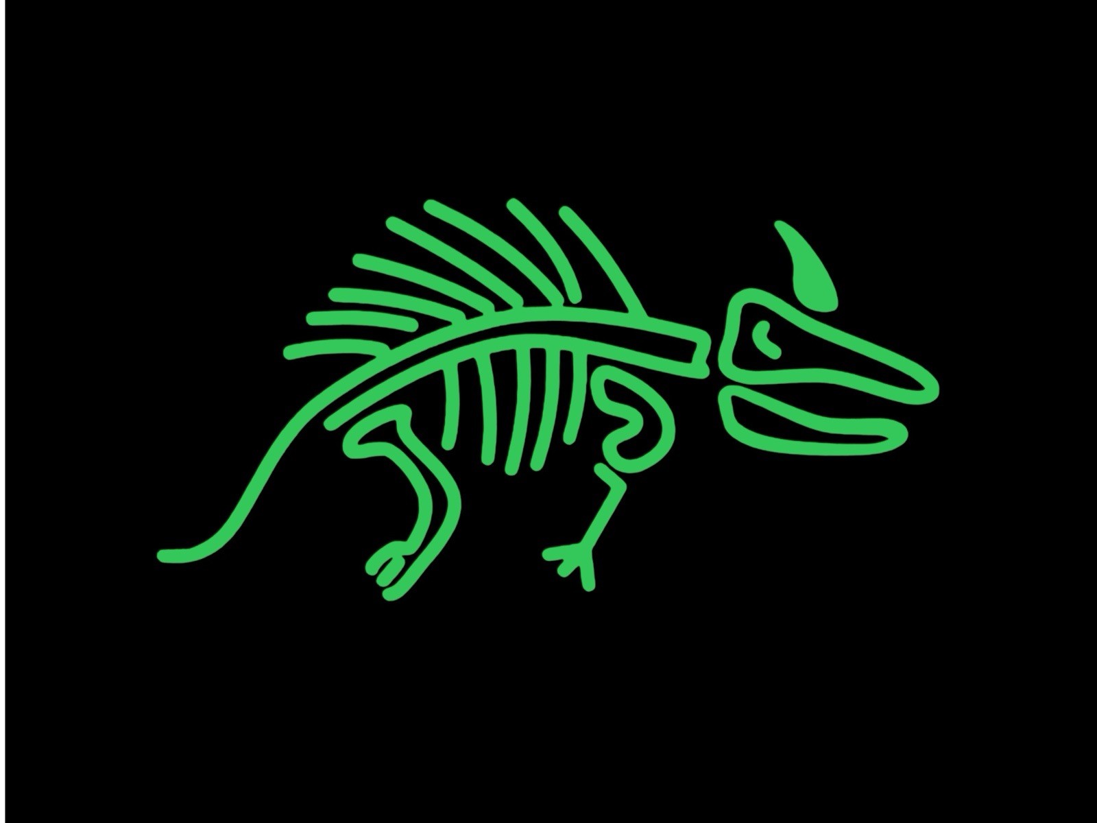 Lizard skeleton design#1 Decal for car Windows Laptops most Smooth Surfaces