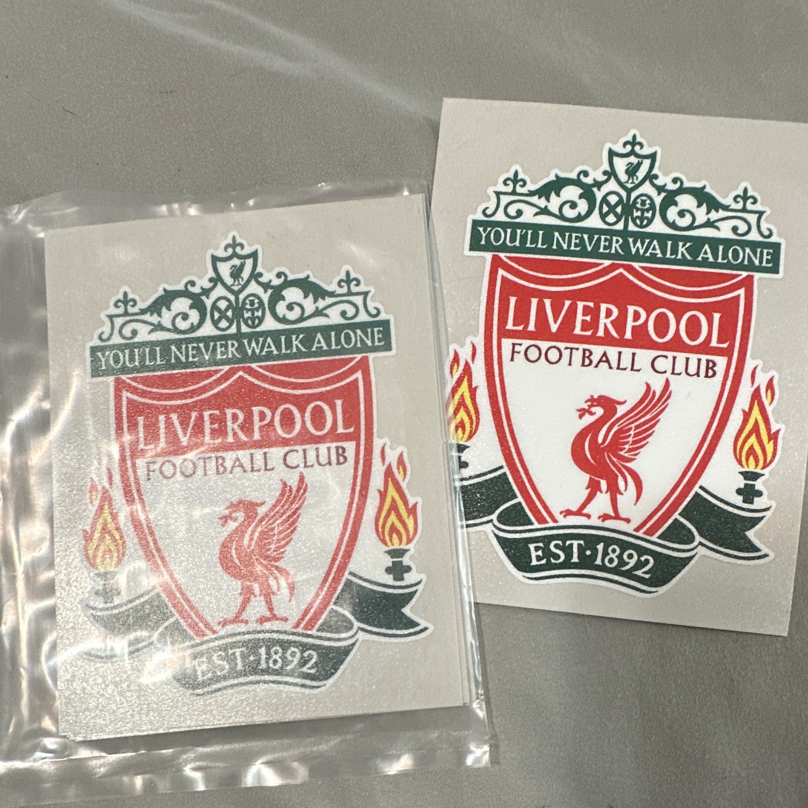 Liverpool Football Club Crest Vinyl Decal Sticker – Multicolor "Est. 1892"