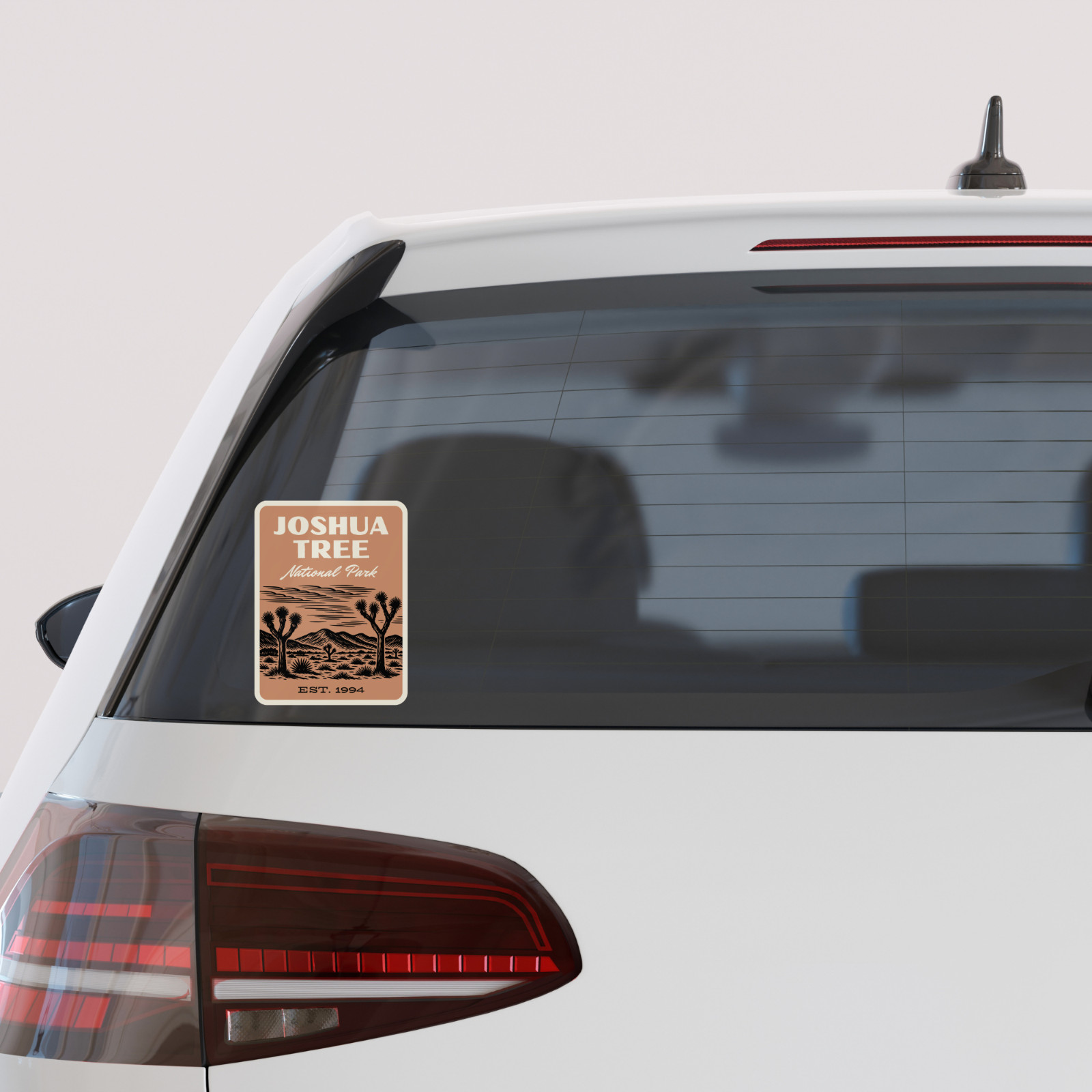 Joshua Tree National Park Sticker – Retro 1960s Style Decal